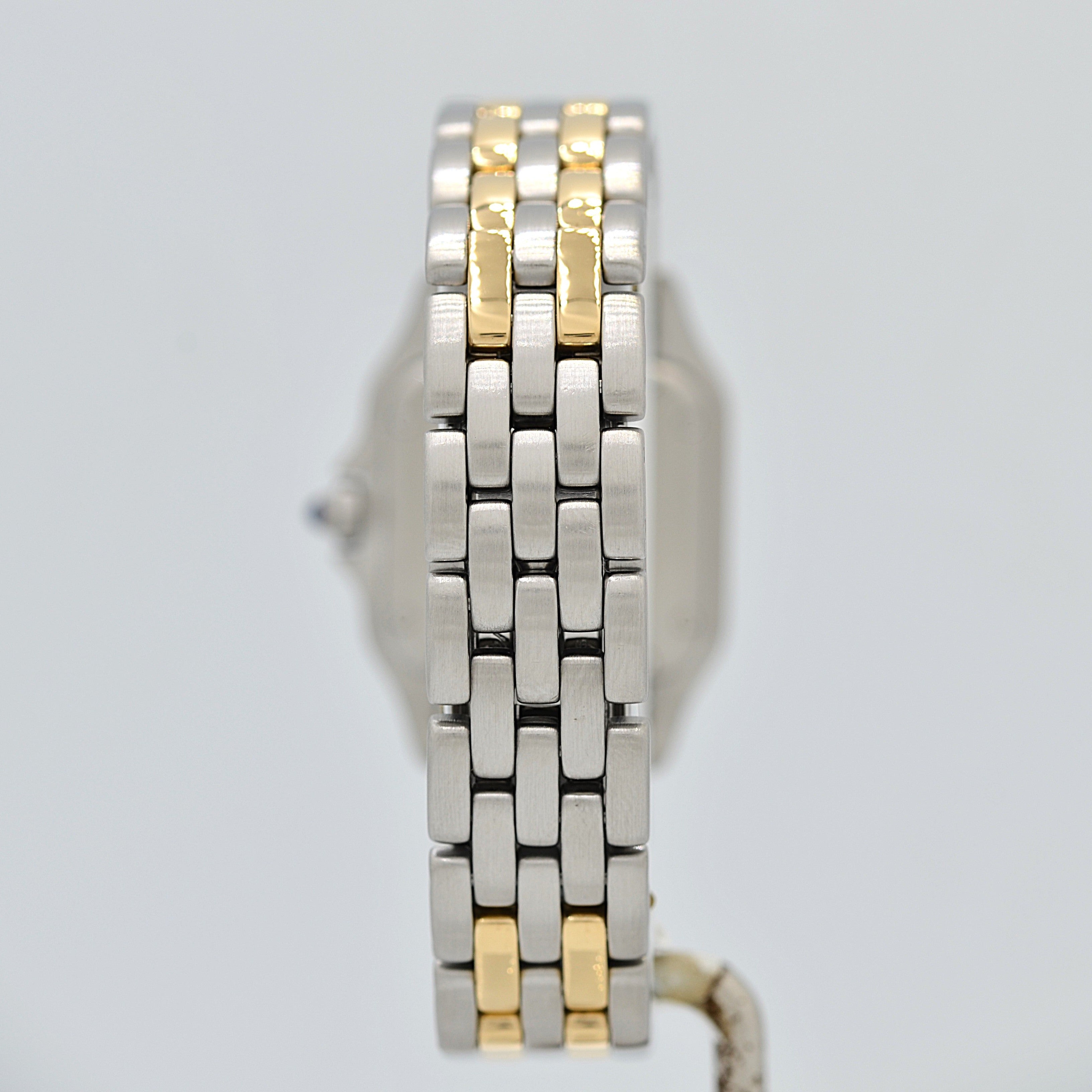 [Cartier] Cartier Panthère SM 2-Row 18K Yellow Gold x Stainless Steel. Complete Cartier Service.