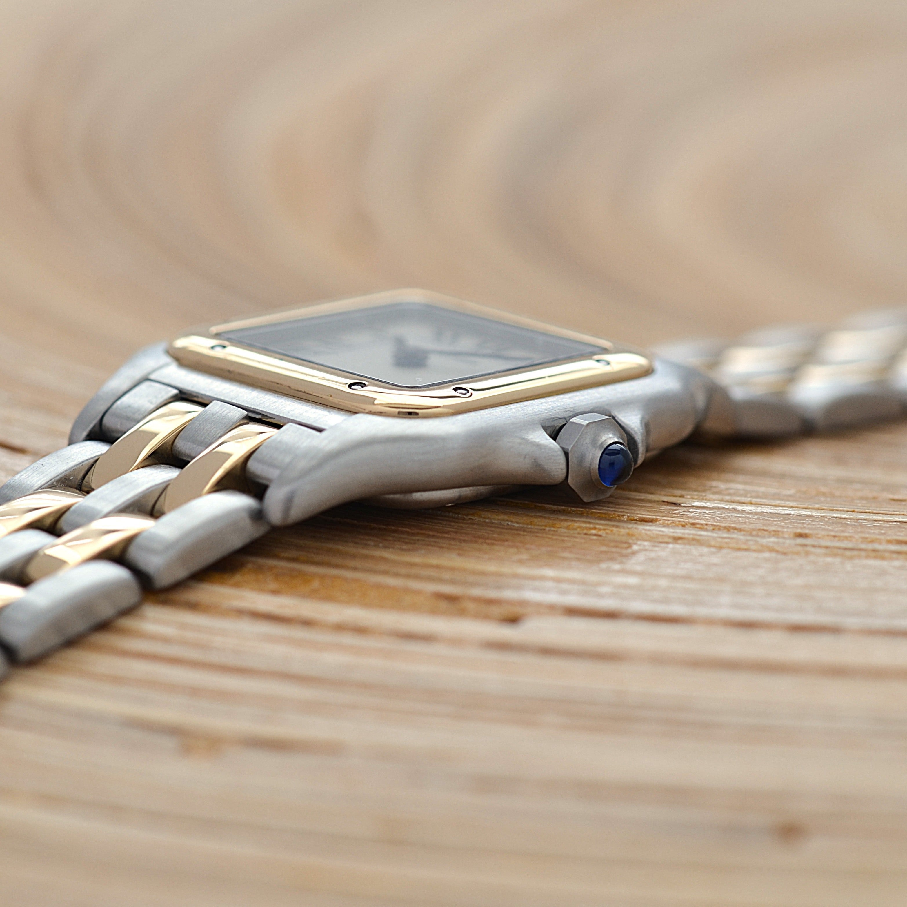 [Cartier] Cartier Panthère SM 2-Row 18K Yellow Gold x Stainless Steel. Complete Cartier Service.