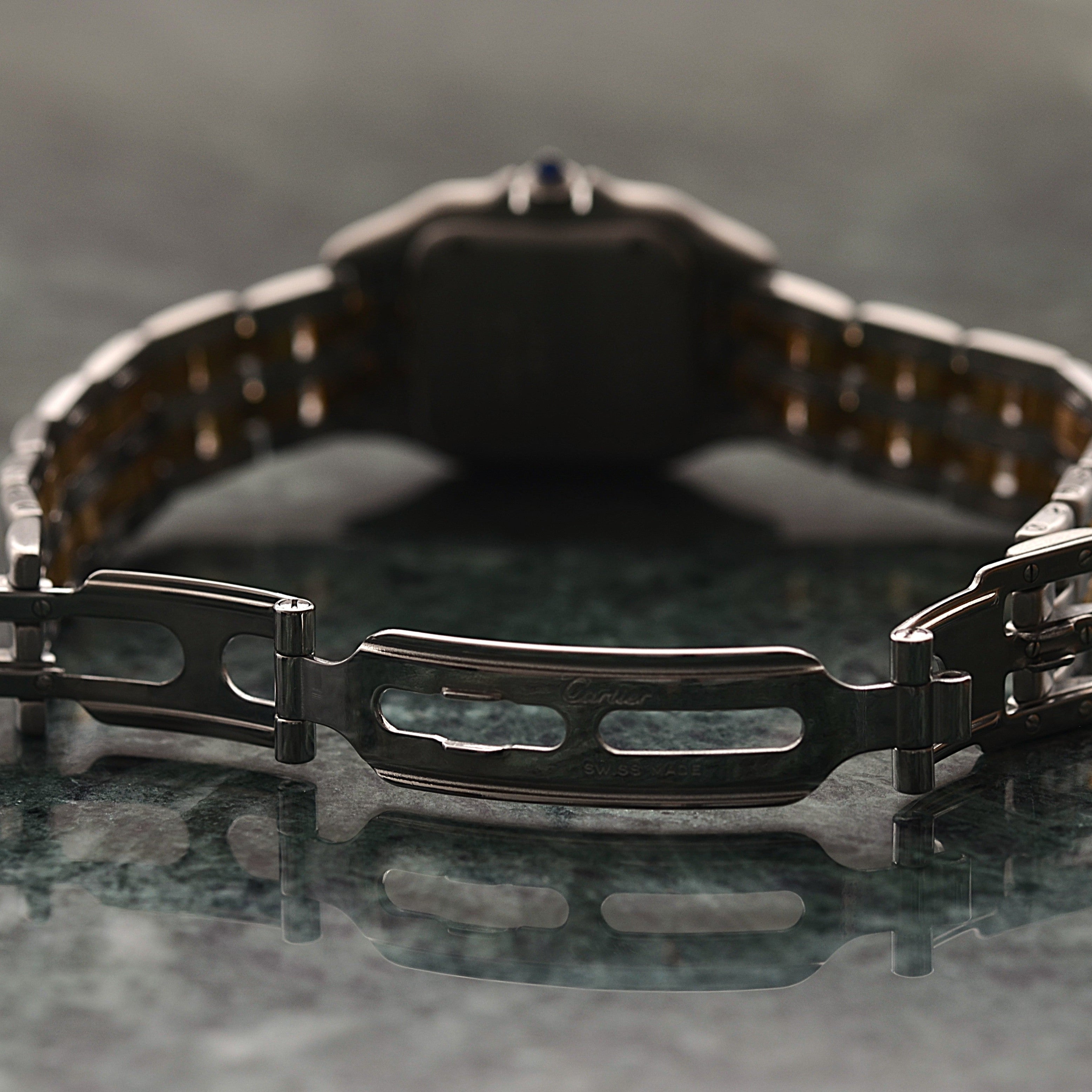 [Cartier] Cartier Panthère SM 2-Row 18K Yellow Gold x Stainless Steel. Complete Cartier Service.