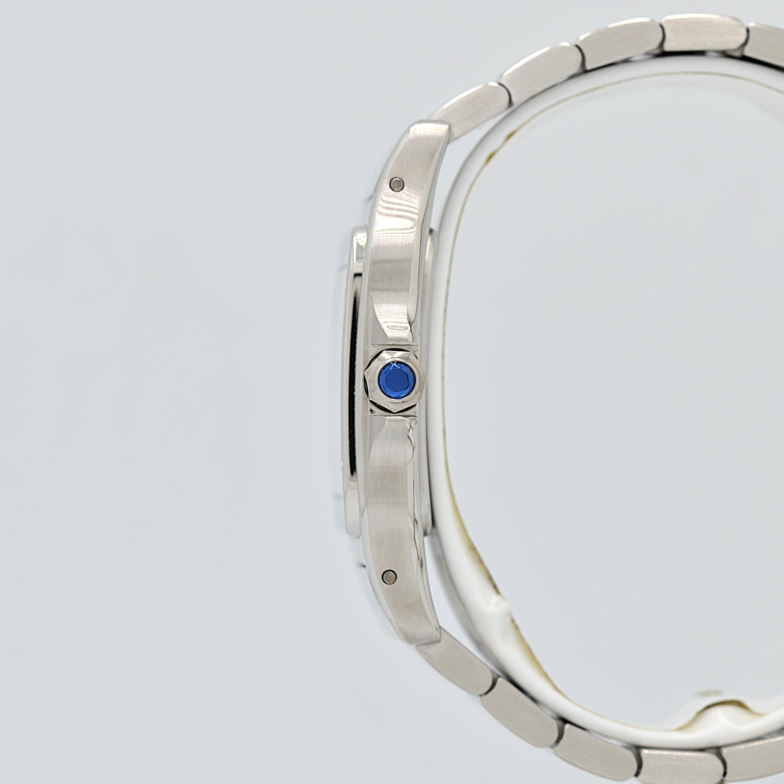 【Cartier】カルティエ サントスガルベLM アップライトローマ カルティエコンプリートサービス済み