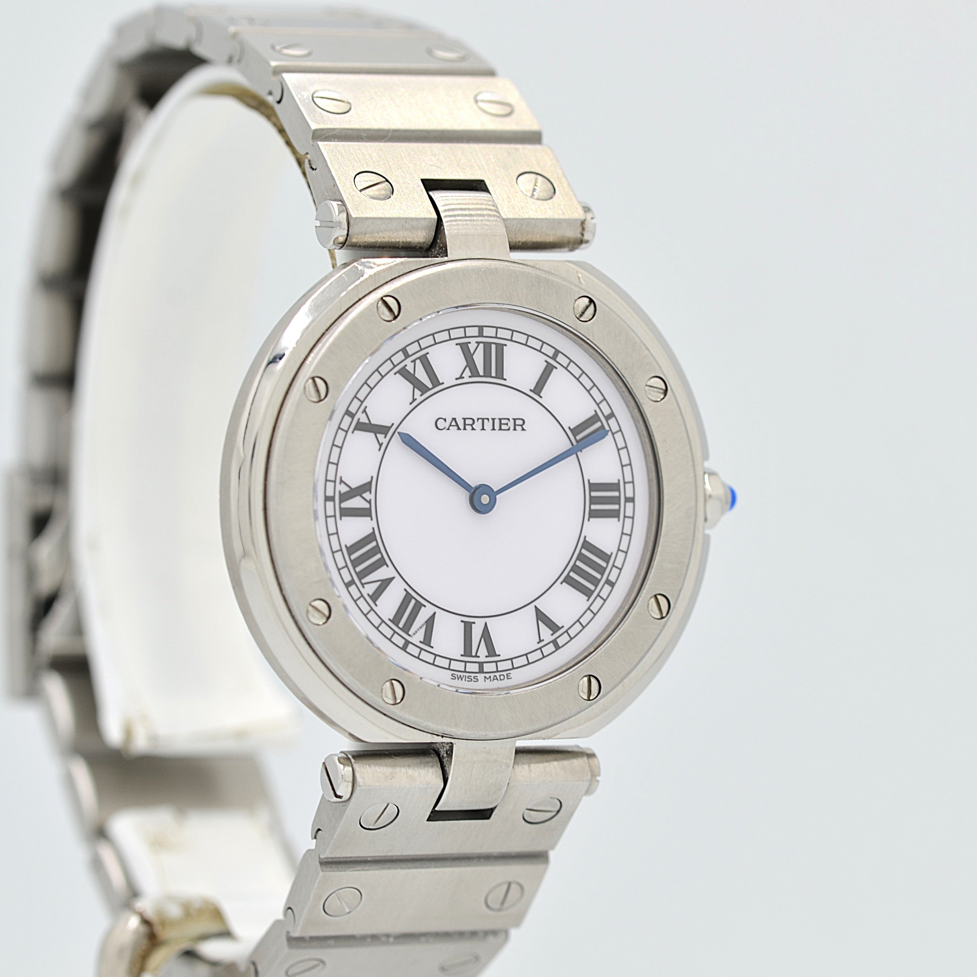 [Cartier] Cartier Santos Vendôme LM Stainless Steel Cartier Complete Service