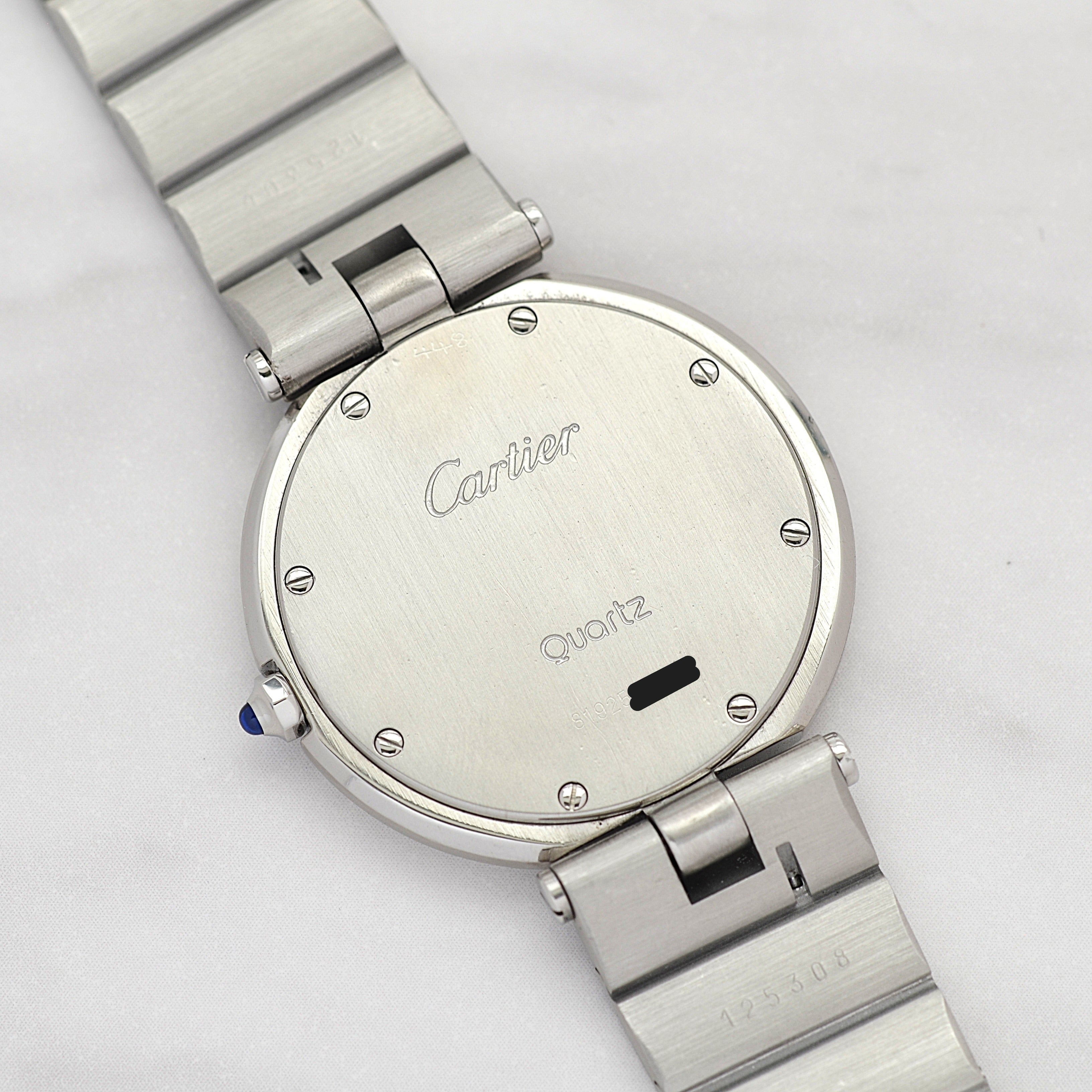 [Cartier] Cartier Santos Vendôme LM Stainless Steel Cartier Complete Service