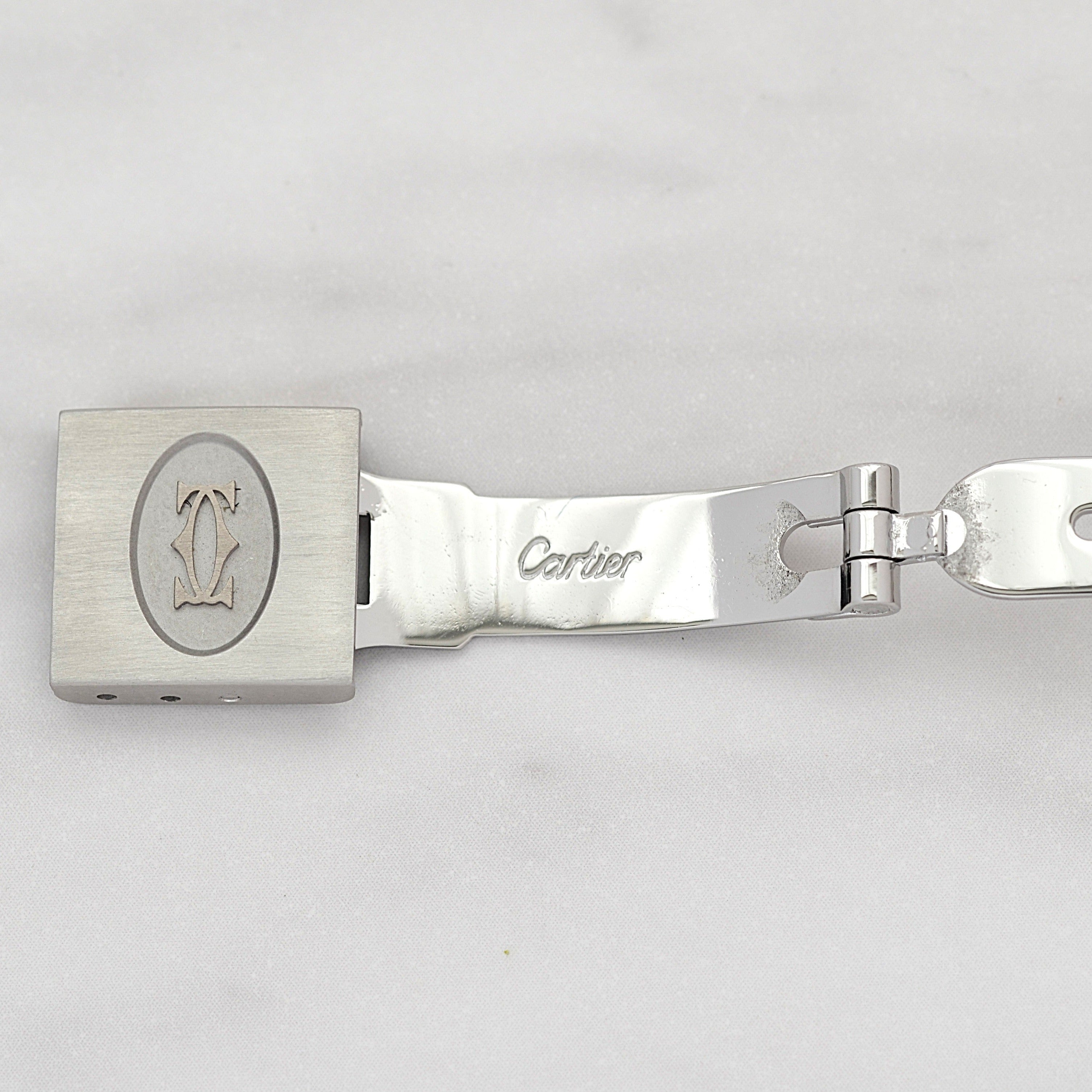 [Cartier] Cartier Santos Vendôme LM Stainless Steel Cartier Complete Service