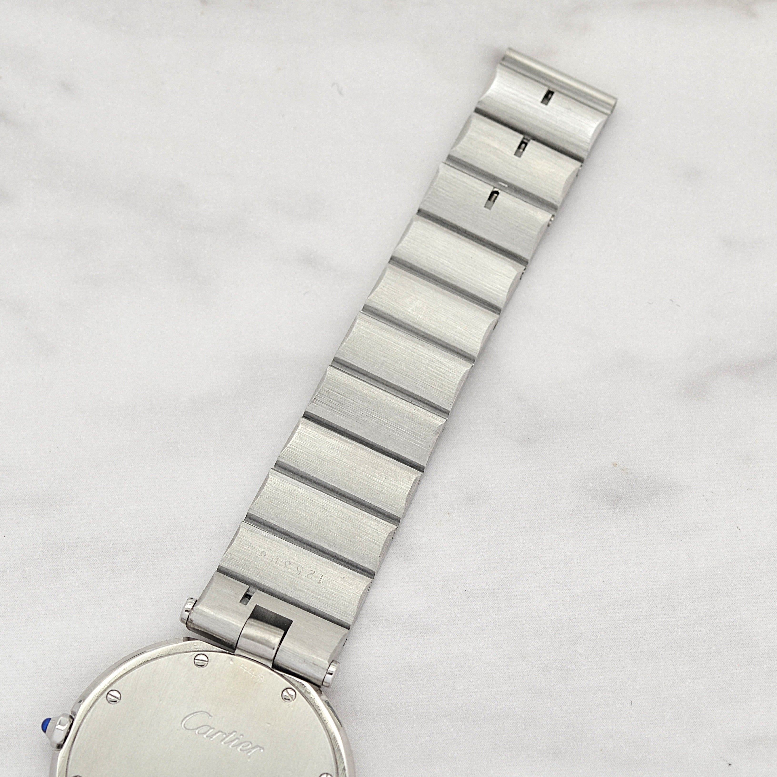 [Cartier] Cartier Santos Vendôme LM Stainless Steel Cartier Complete Service