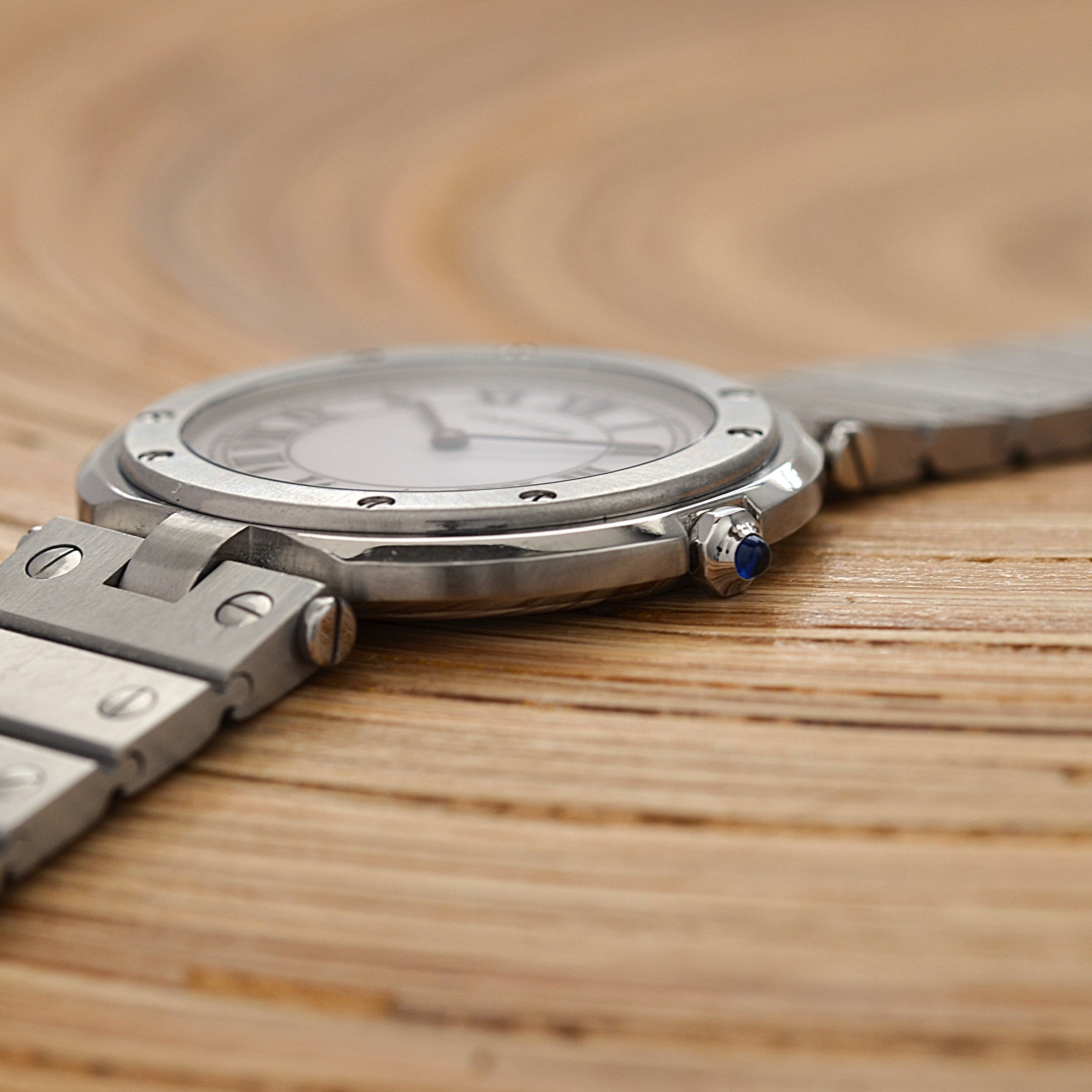 [Cartier] Cartier Santos Vendôme LM Stainless Steel Cartier Complete Service