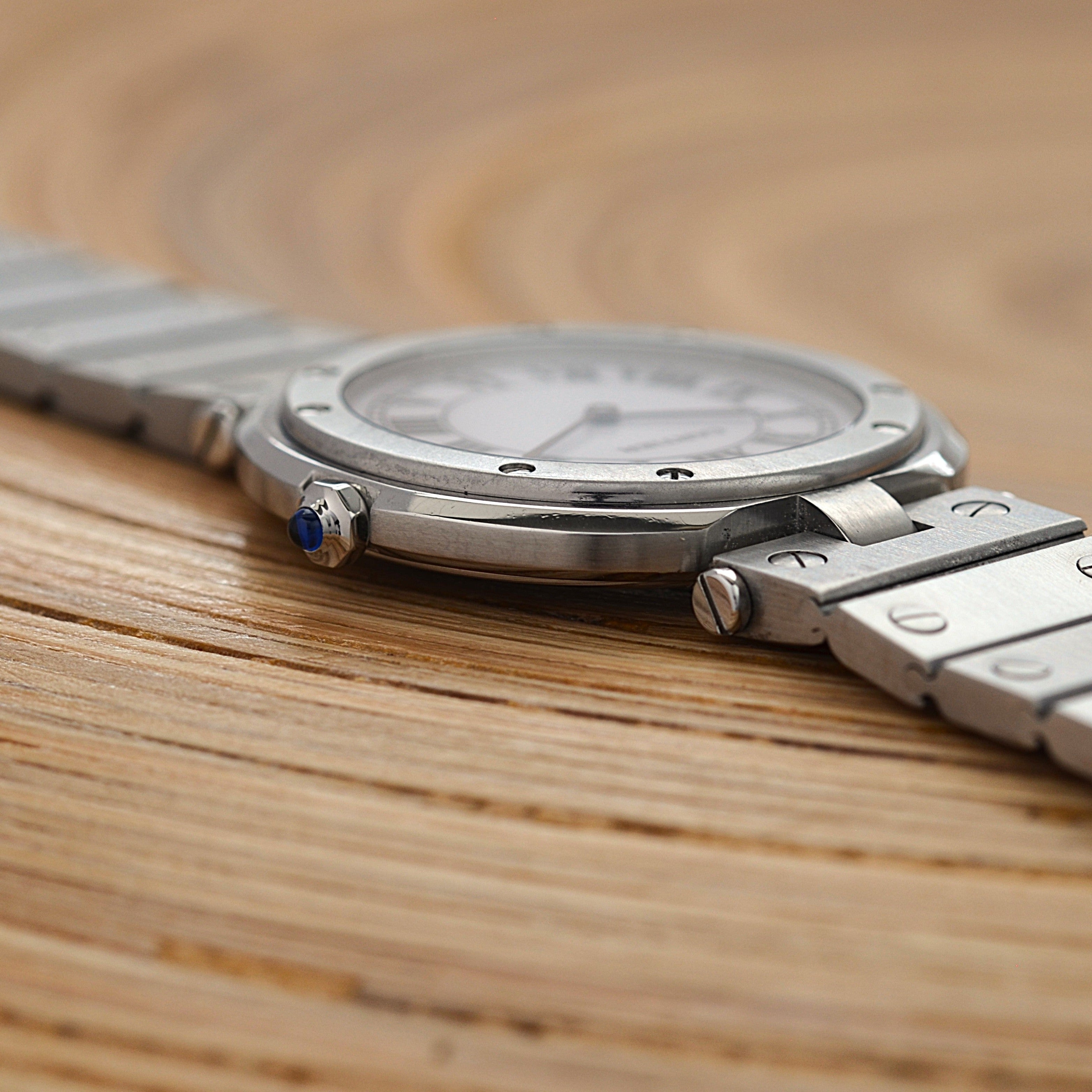 [Cartier] Cartier Santos Vendôme LM Stainless Steel Cartier Complete Service