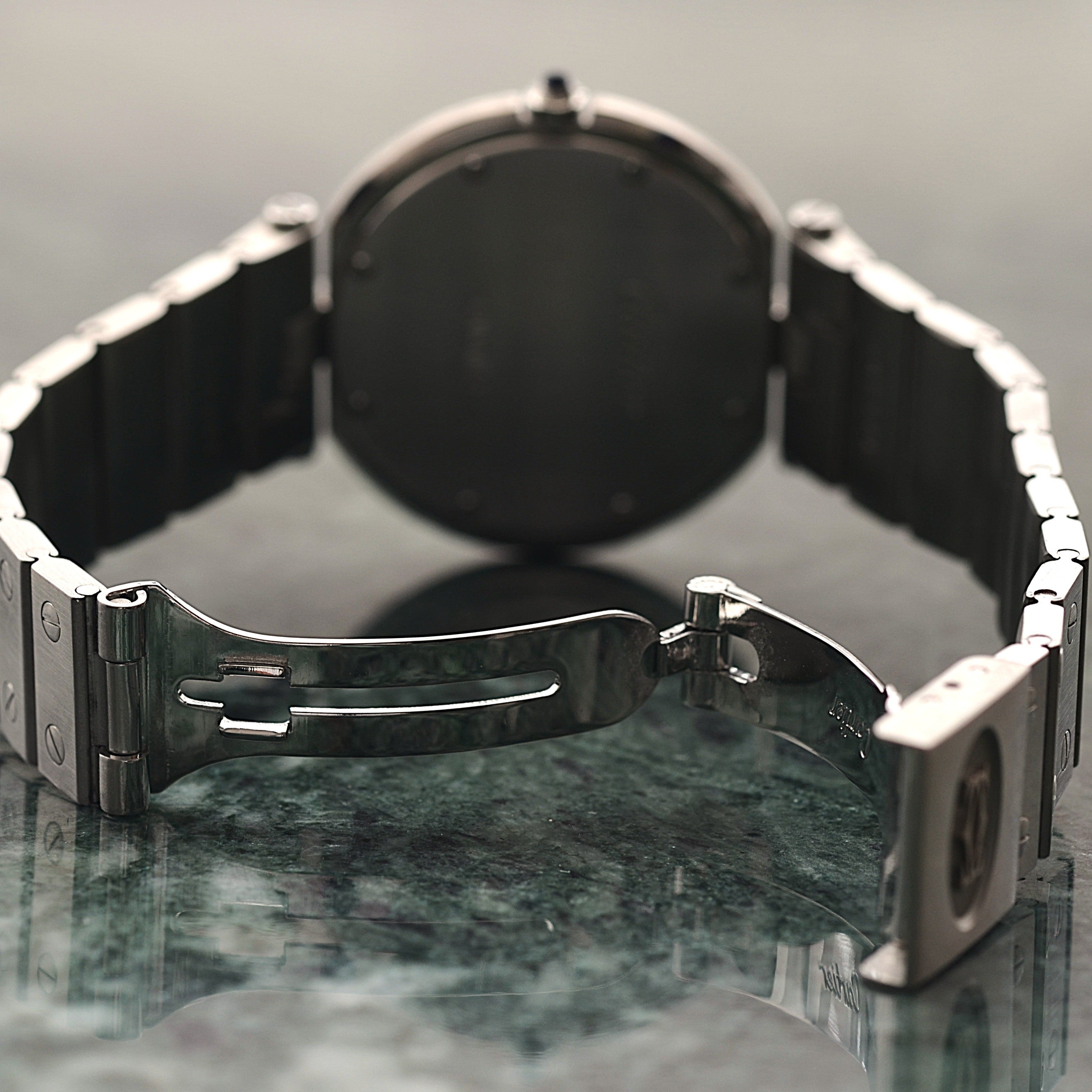 [Cartier] Cartier Santos Vendôme LM Stainless Steel Cartier Complete Service