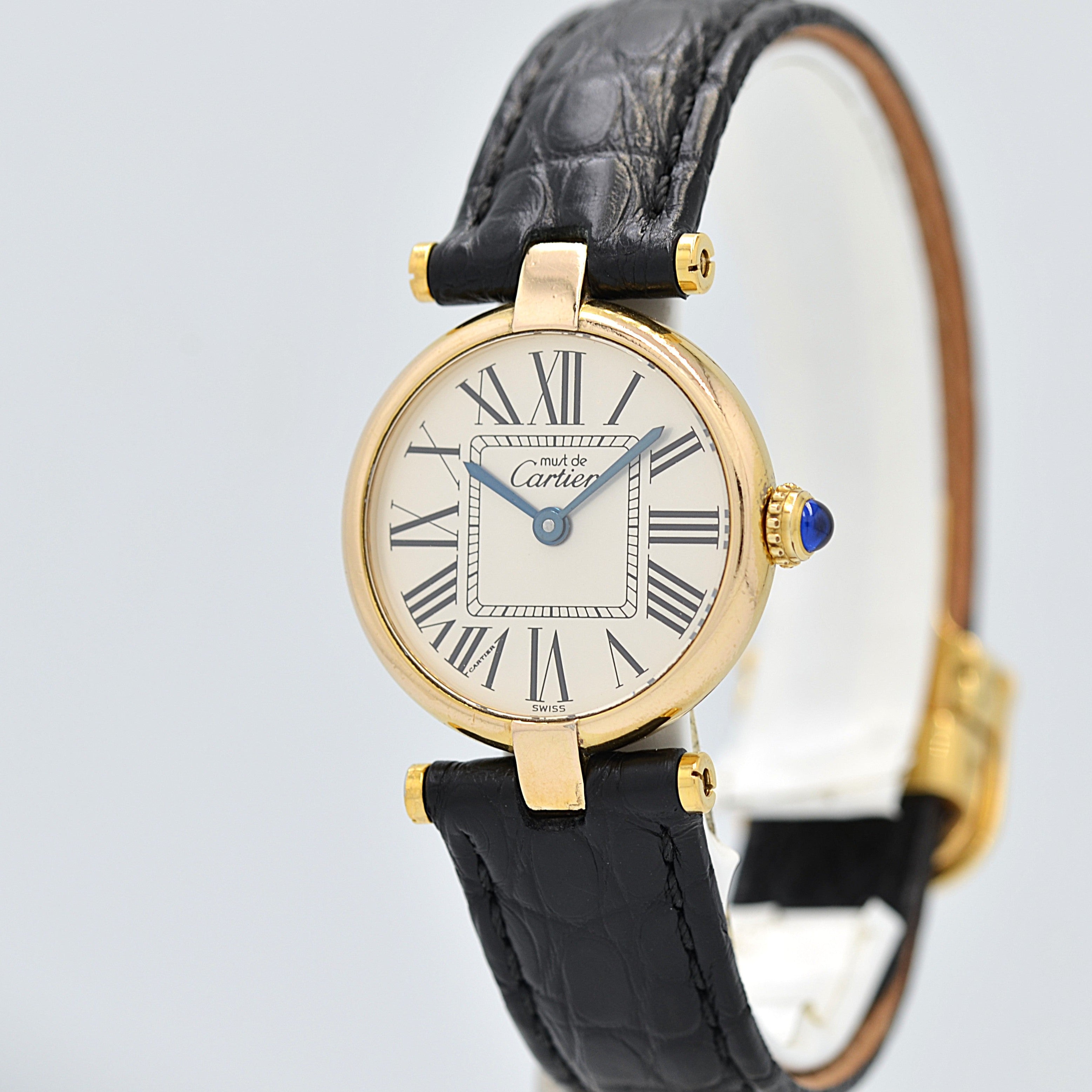 【Cartier】カルティエ マストヴァンドームSM オパラン 純正Dバックル付き