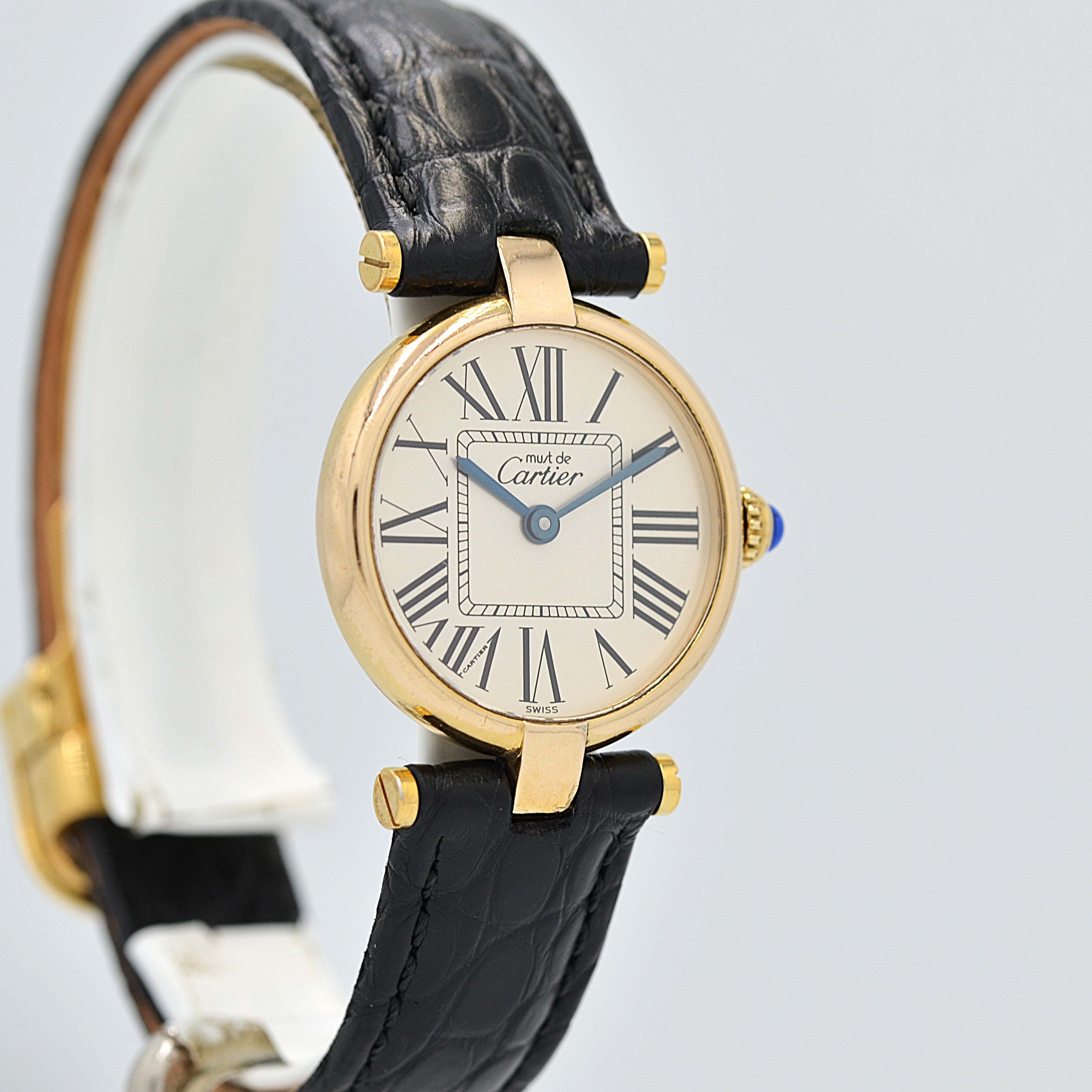 【Cartier】カルティエ マストヴァンドームSM オパラン 純正Dバックル付き