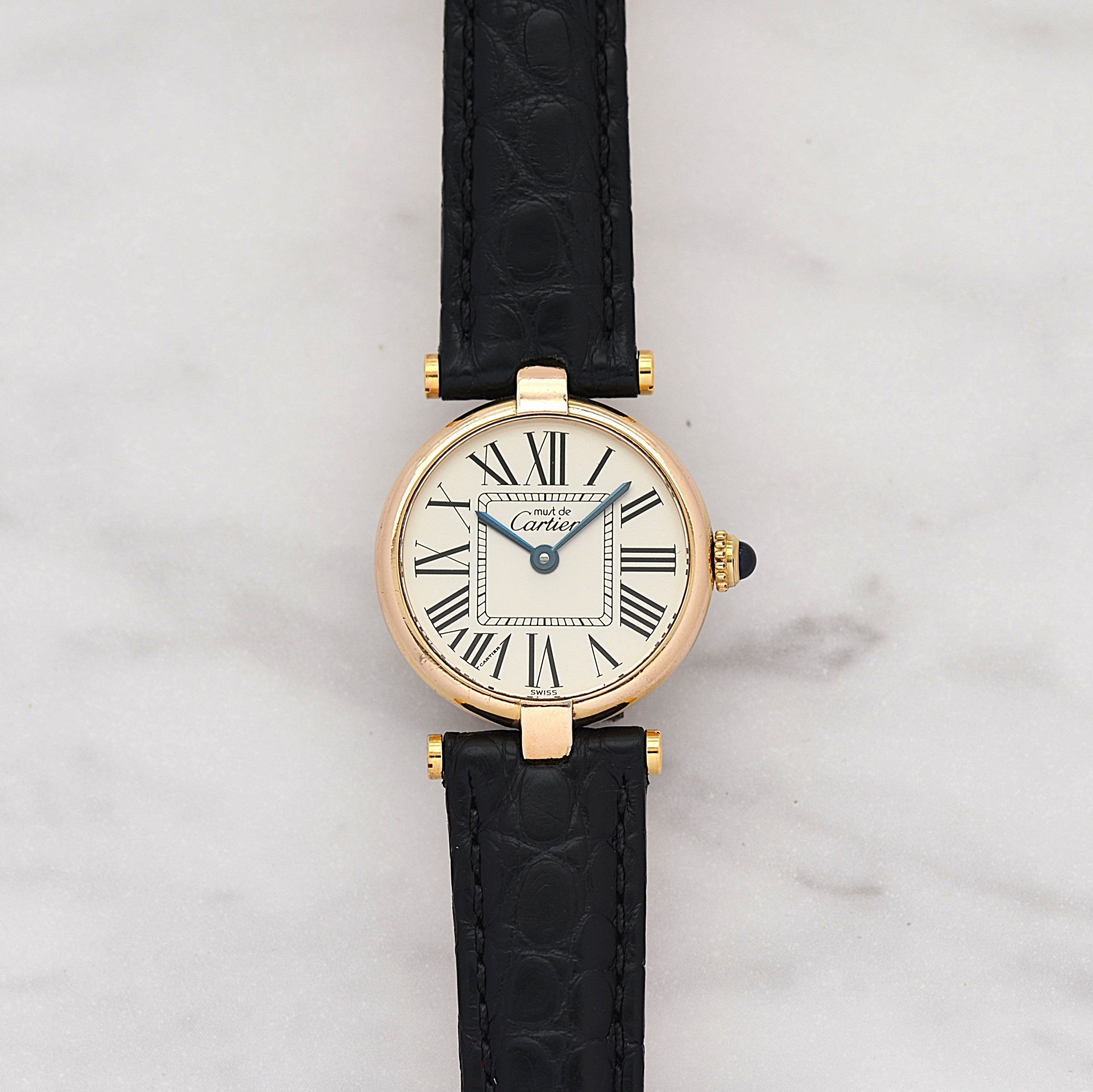 【Cartier】カルティエ マストヴァンドームSM オパラン 純正Dバックル付き