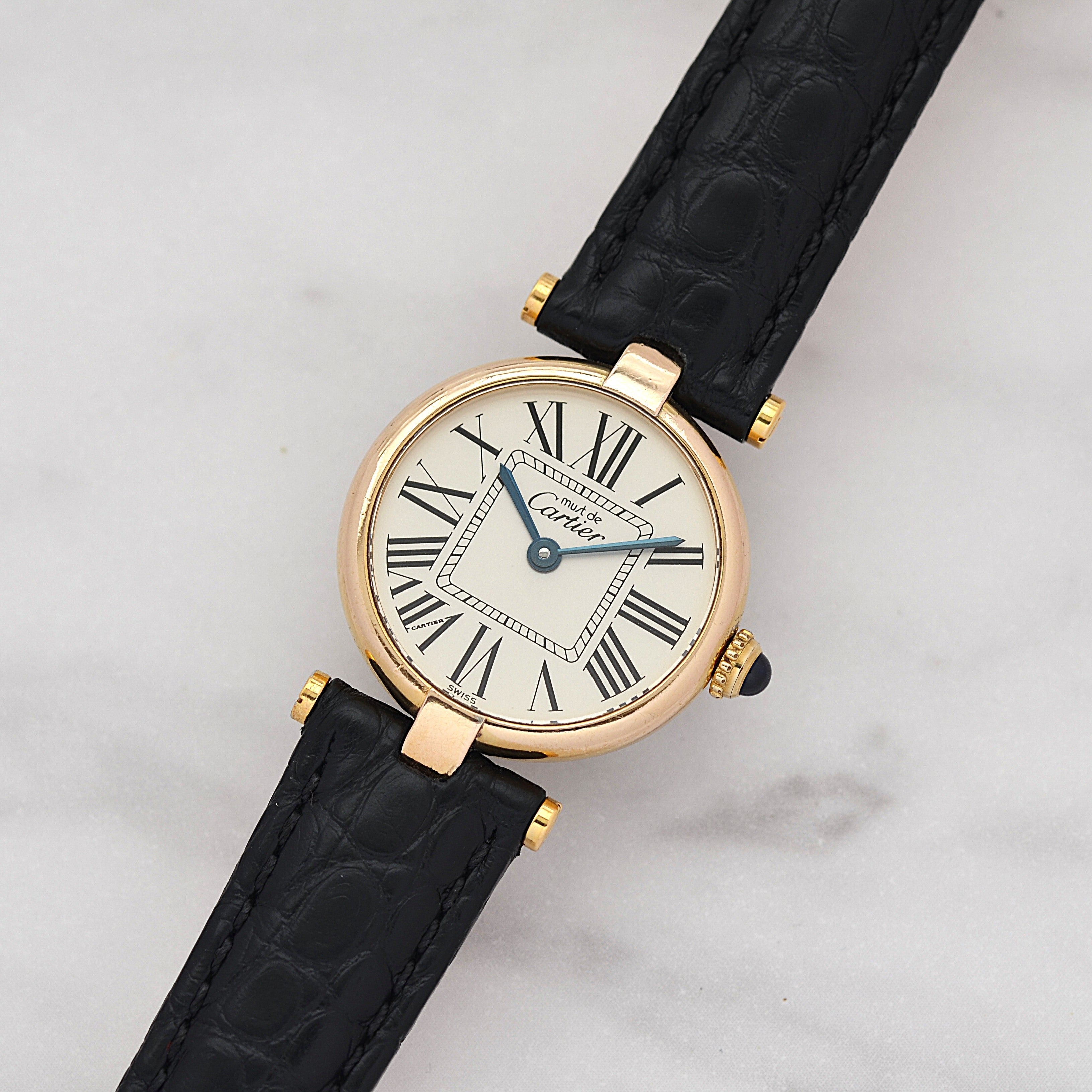 【Cartier】カルティエ マストヴァンドームSM オパラン 純正Dバックル付き