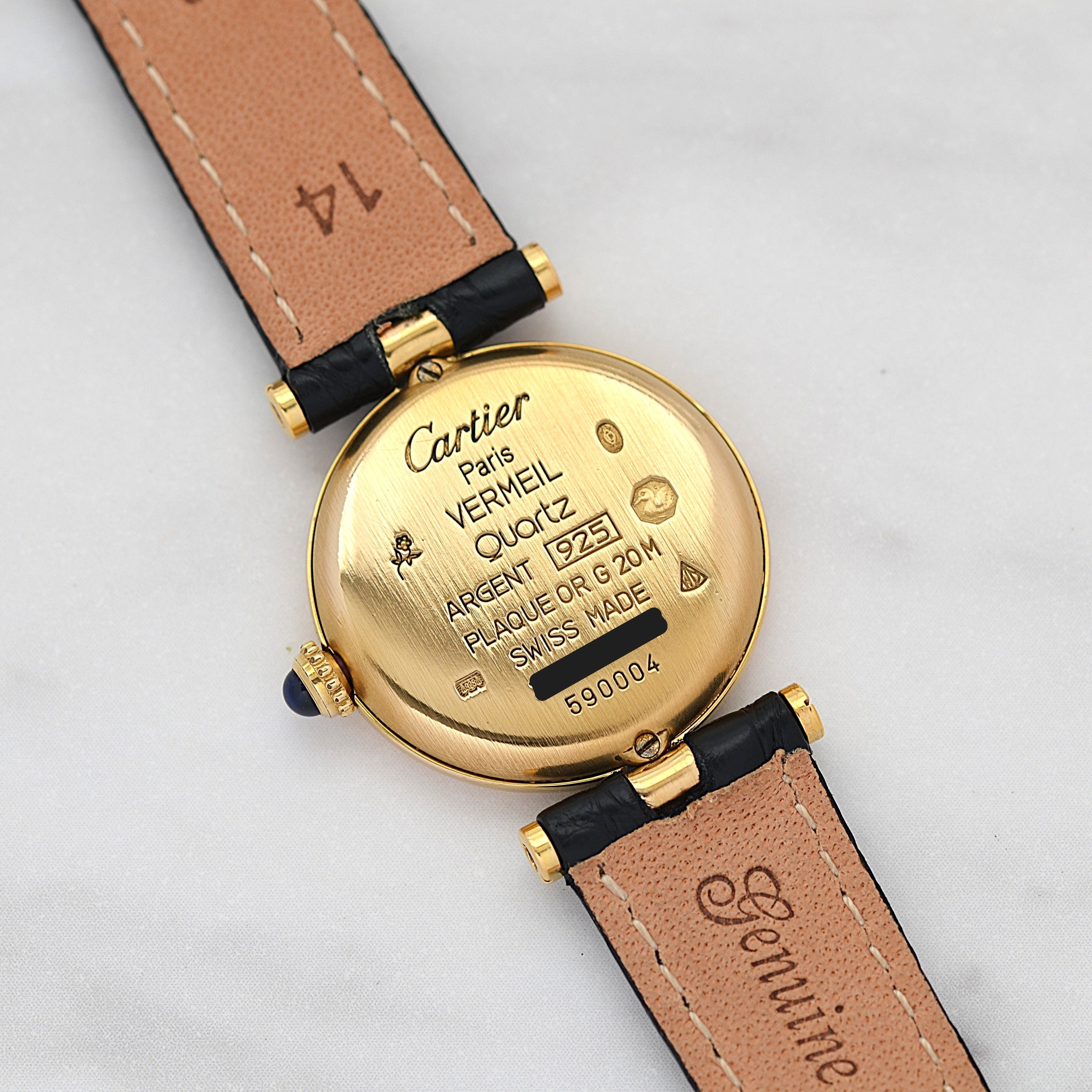 【Cartier】カルティエ マストヴァンドームSM オパラン 純正Dバックル付き