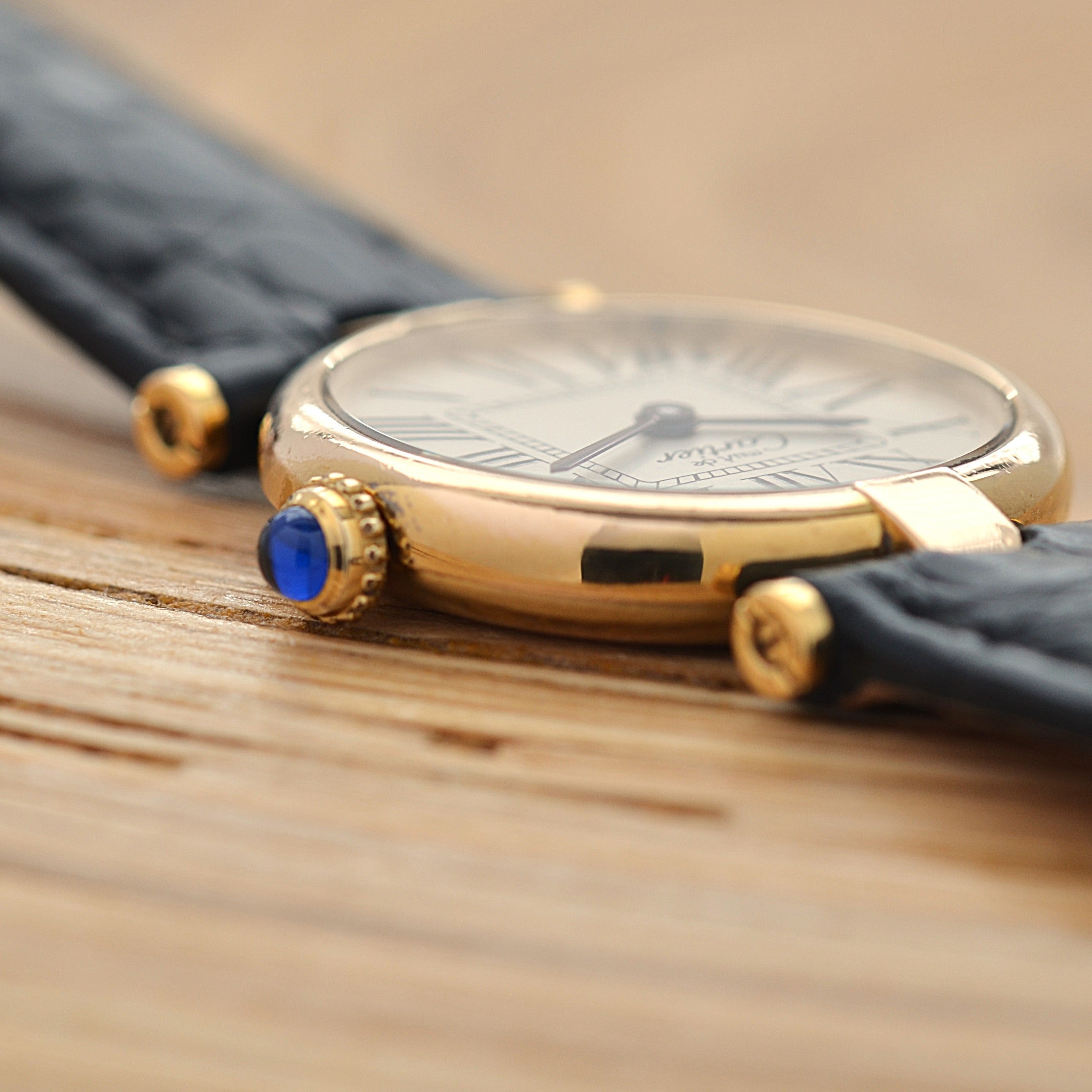 【Cartier】カルティエ マストヴァンドームSM オパラン 純正Dバックル付き