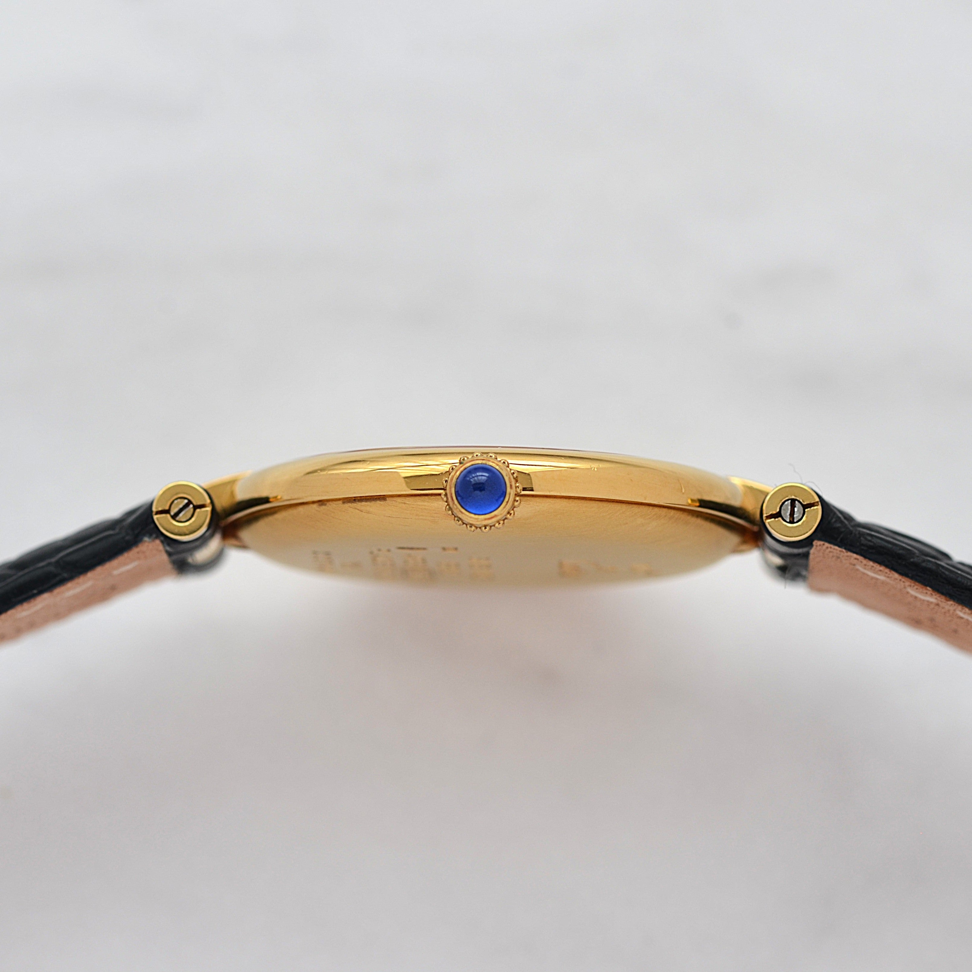 [Cartier] Cartier Must Vendôme LM Flying Arabic Watch with all accessories included