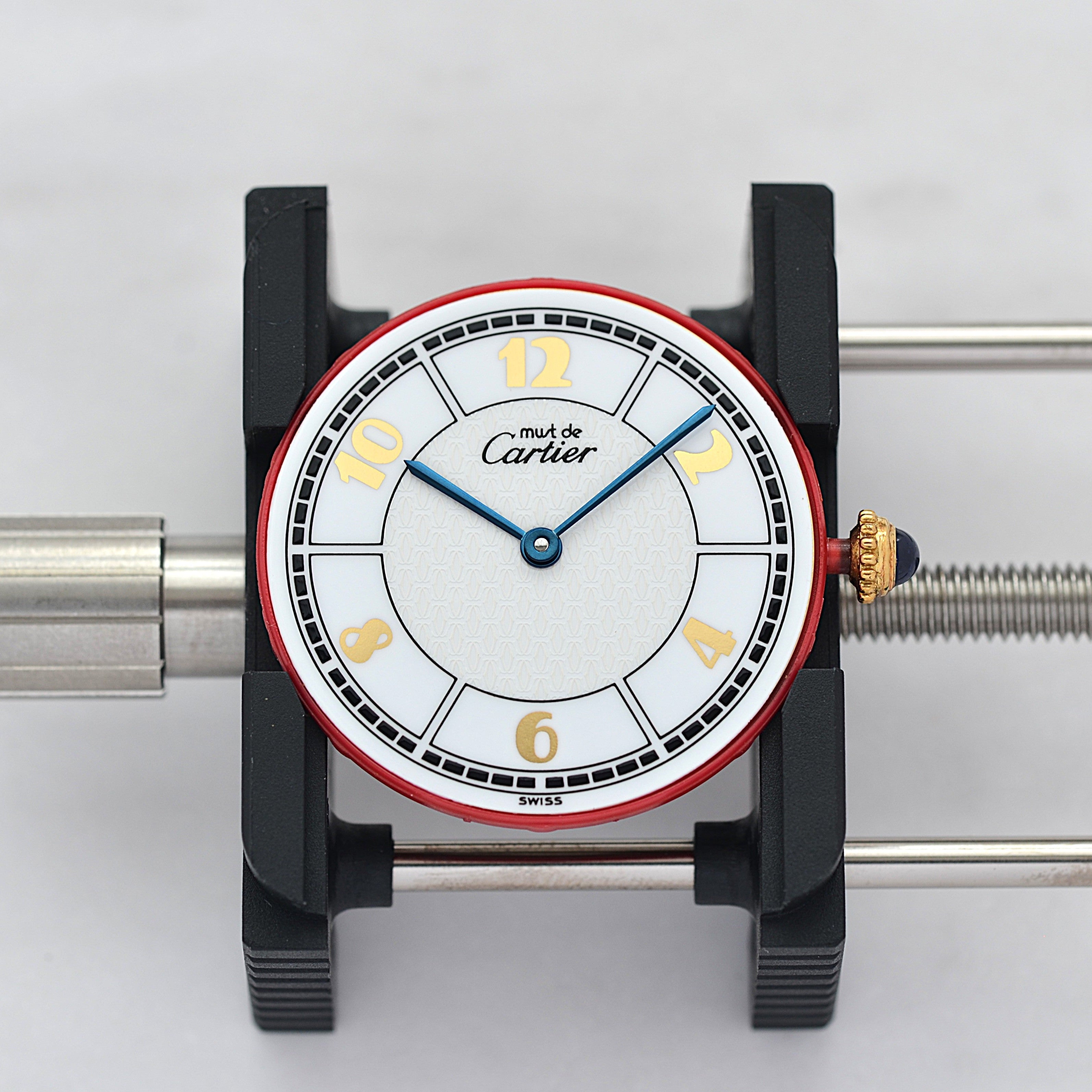 [Cartier] Cartier Must Vendôme LM Flying Arabic Watch with all accessories included