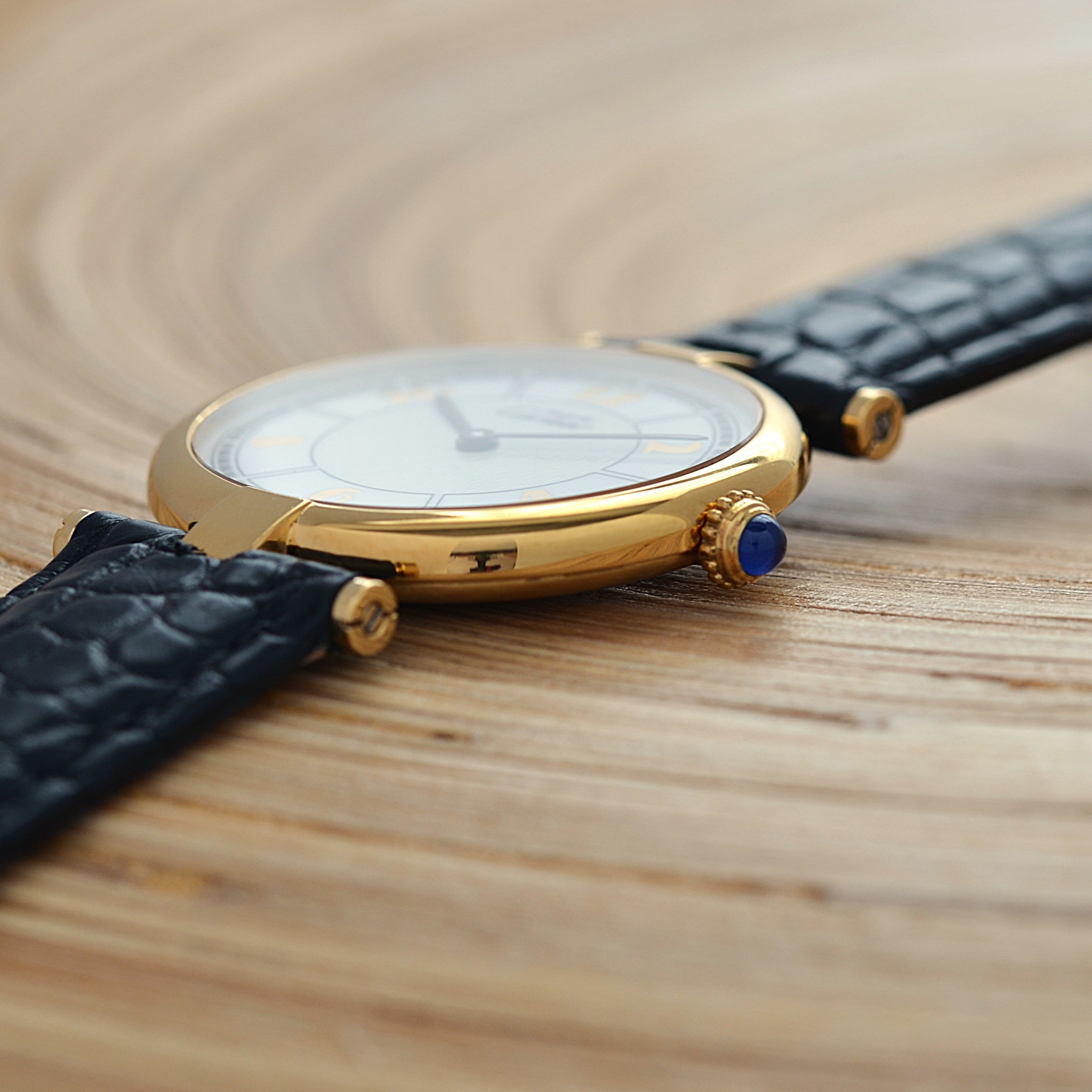 [Cartier] Cartier Must Vendôme LM Flying Arabic Watch with all accessories included