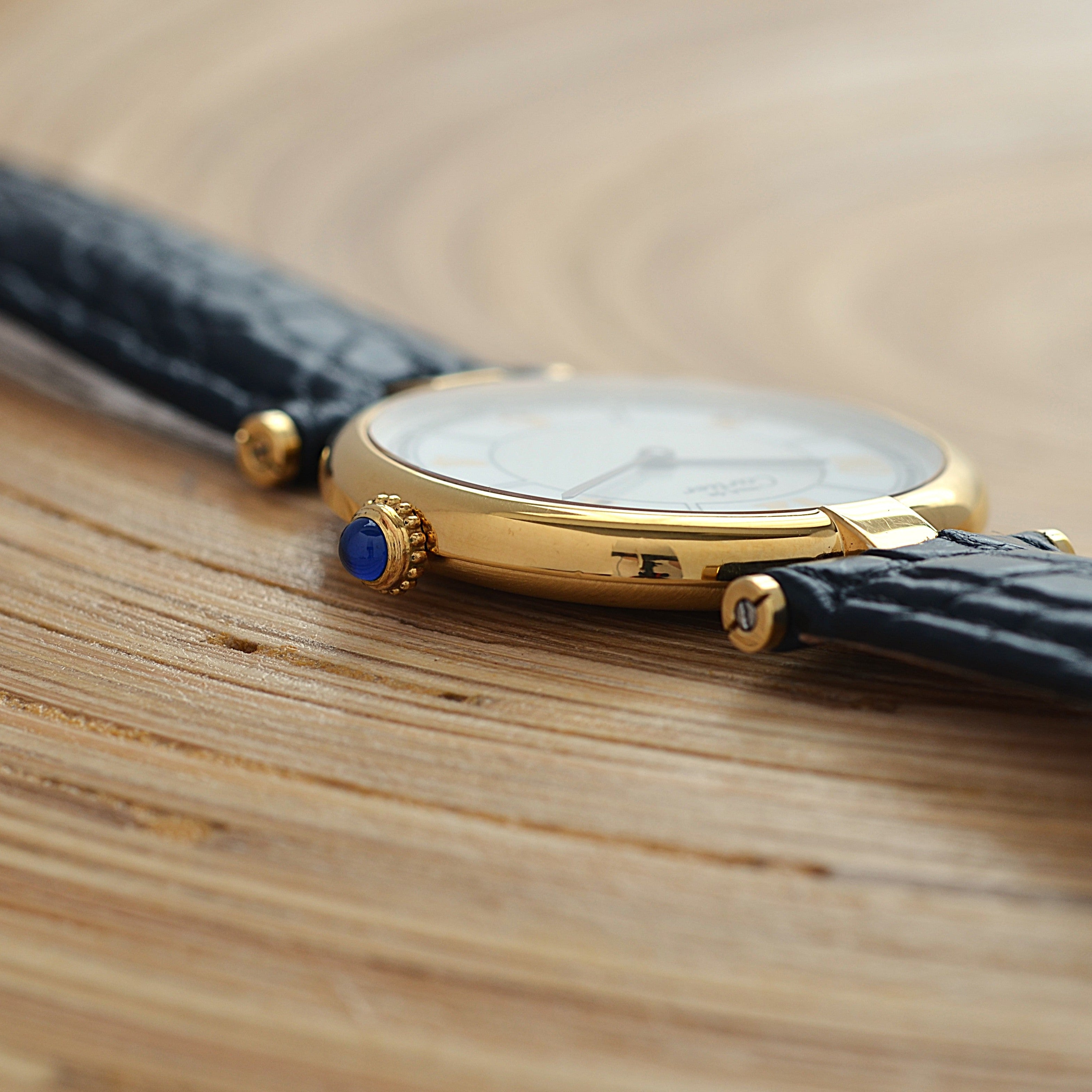 [Cartier] Cartier Must Vendôme LM Flying Arabic Watch with all accessories included