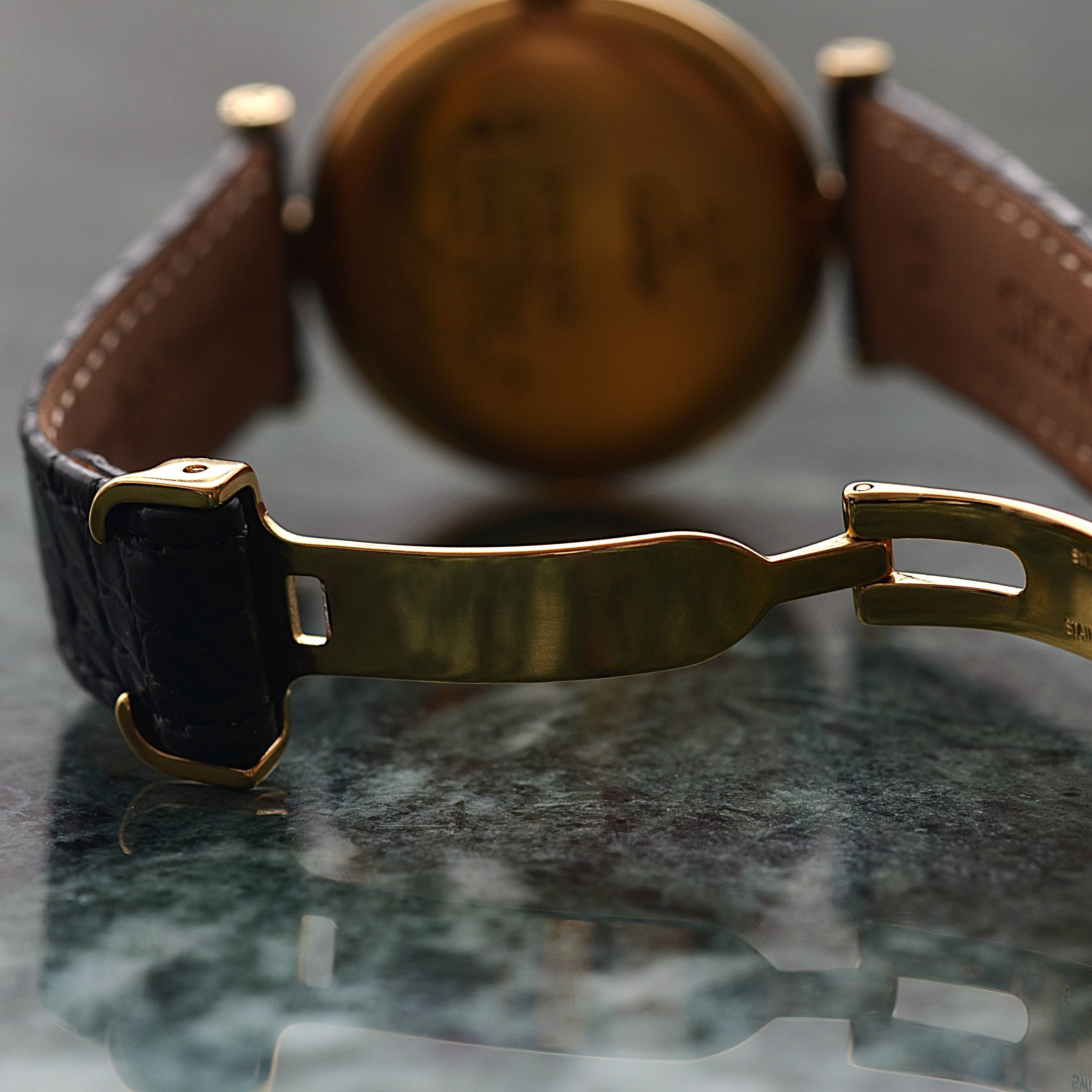 [Cartier] Cartier Must Vendôme LM Flying Arabic Watch with all accessories included