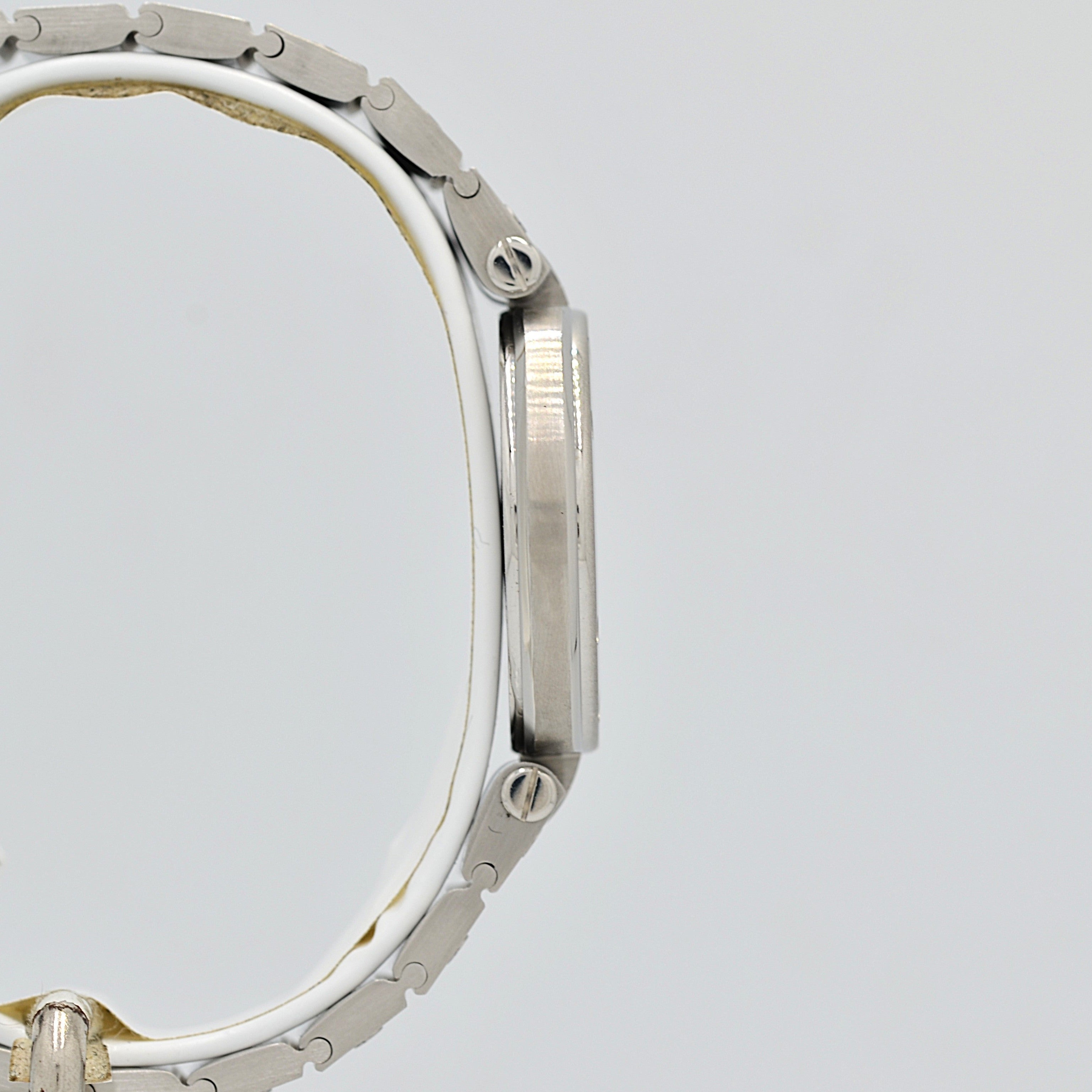 【Cartier】カルティエ サントスヴァンドームSM ステンレス カルティエコンプリートサービス済み