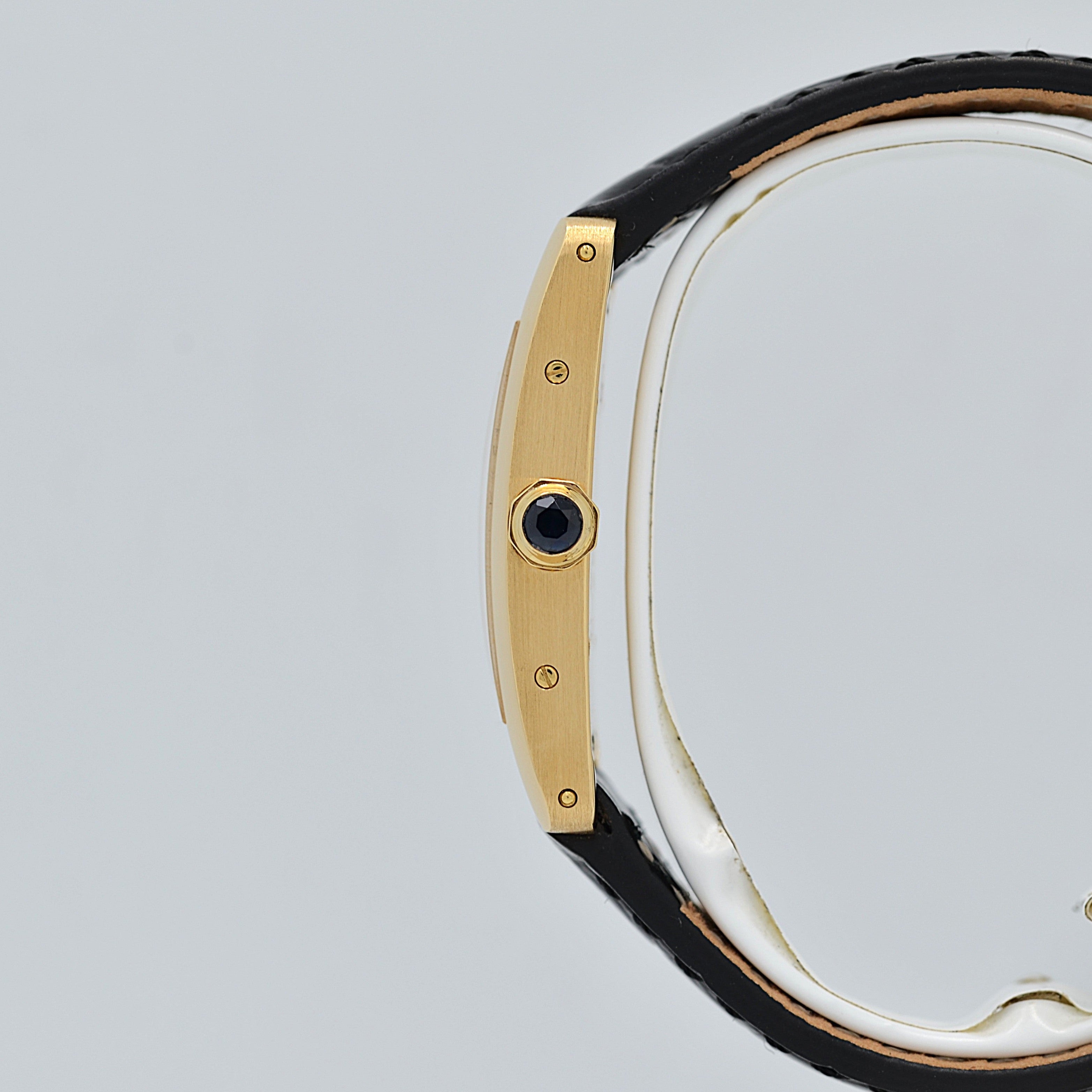 【Cartier】カルティエ タンクアメリカン SM18KYG 付属品付き カルティエコンプリートサービス済み