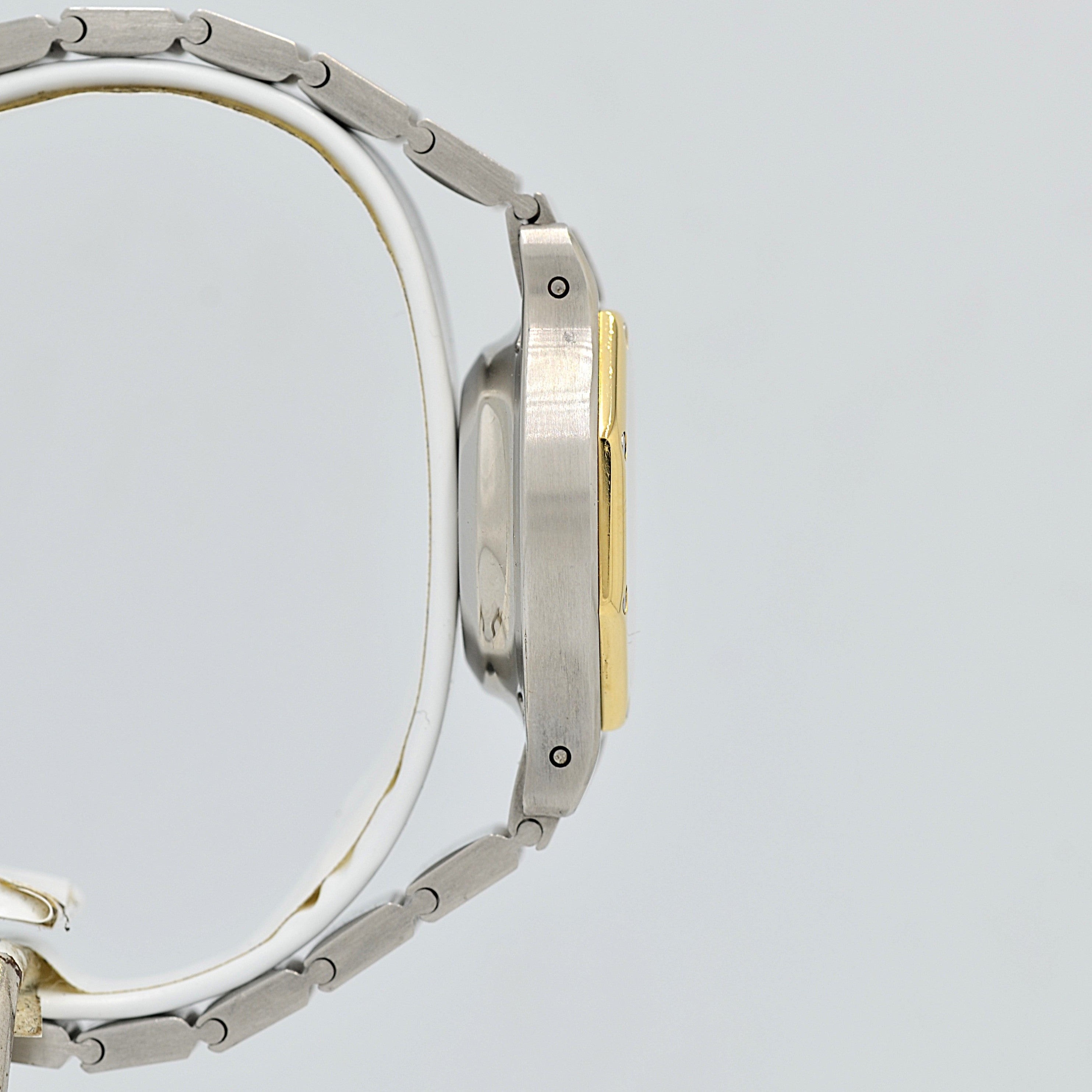 【Cartier】カルティエ サントスオクタゴンSM 18KYG×SS 「SWISS MADE」表記