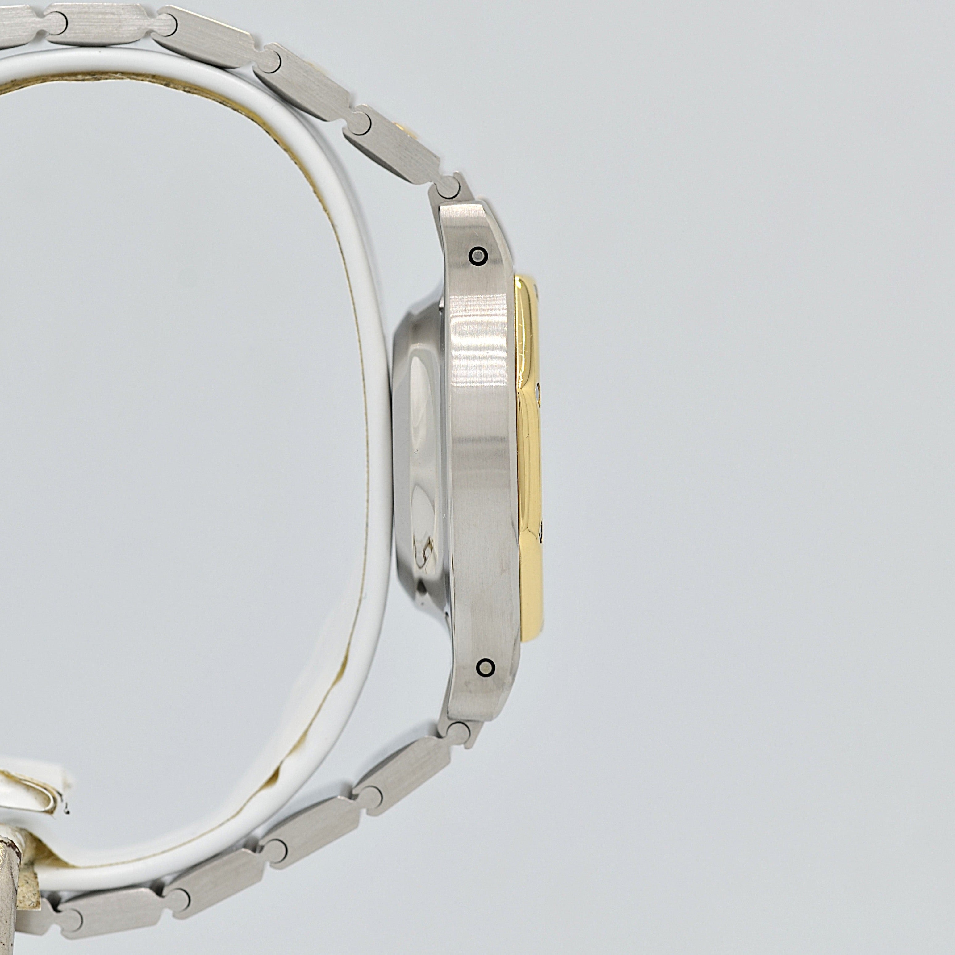 【Cartier】カルティエ サントスオクタゴンSM 18KYG×SS 永久保証書付き