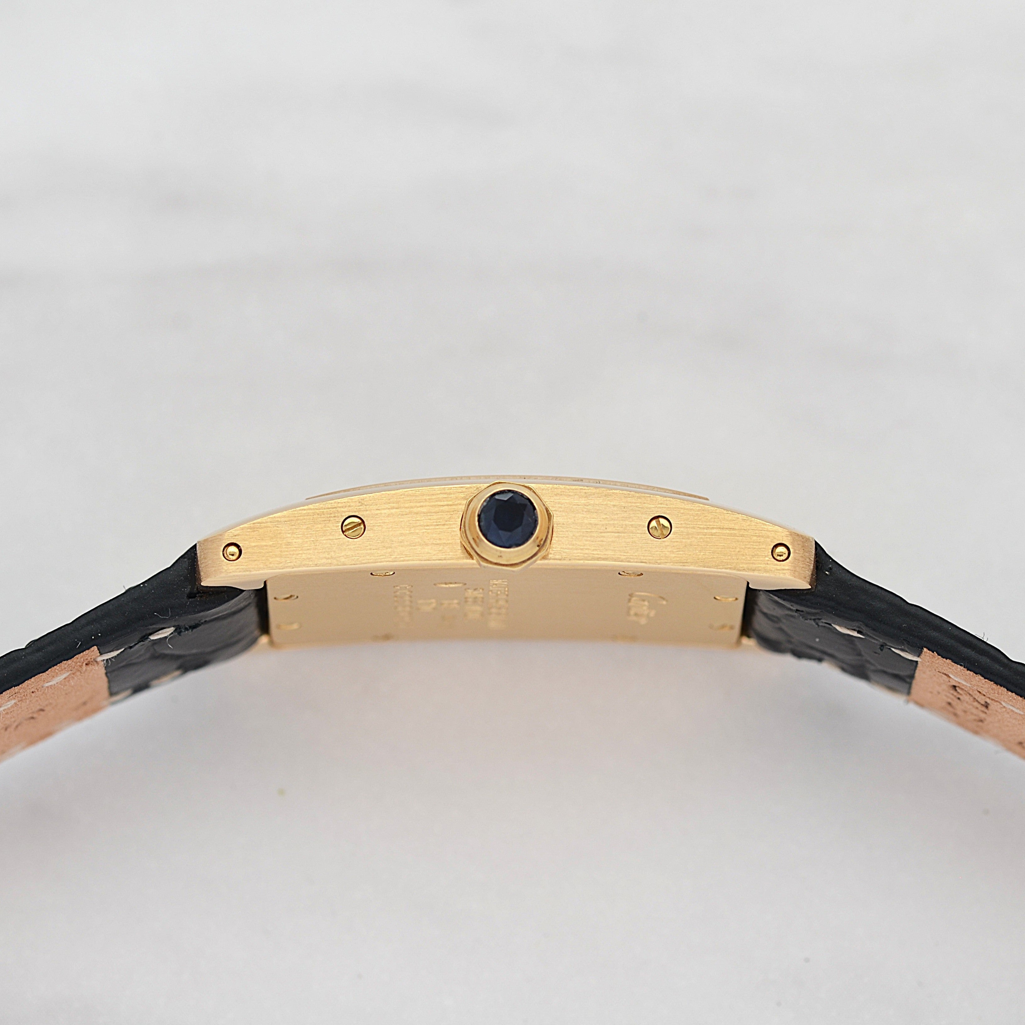 【Cartier】カルティエ タンクアメリカン SM18KYG 付属品付き カルティエコンプリートサービス済み