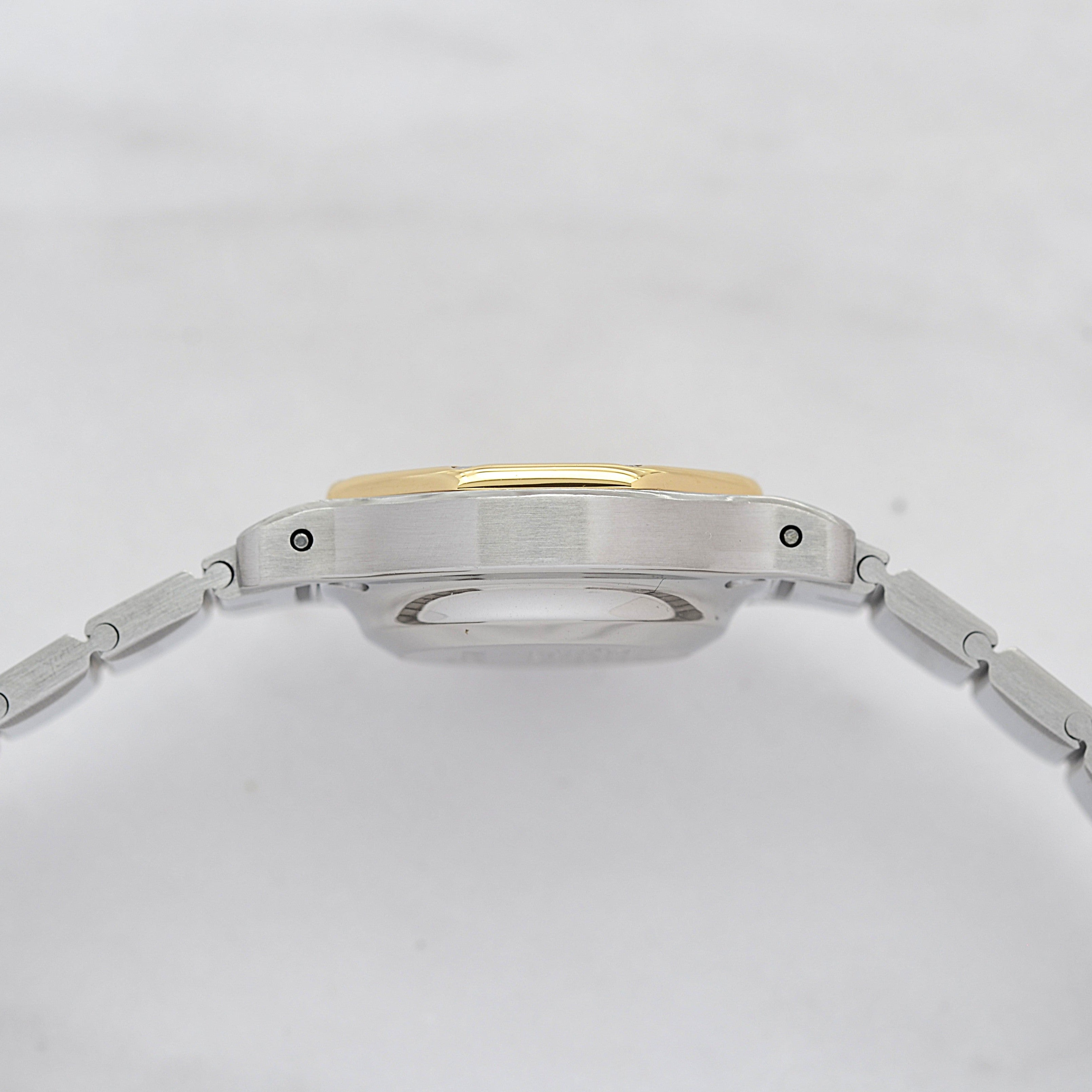 【Cartier】カルティエ サントスオクタゴンSM 18KYG×SS 永久保証書付き