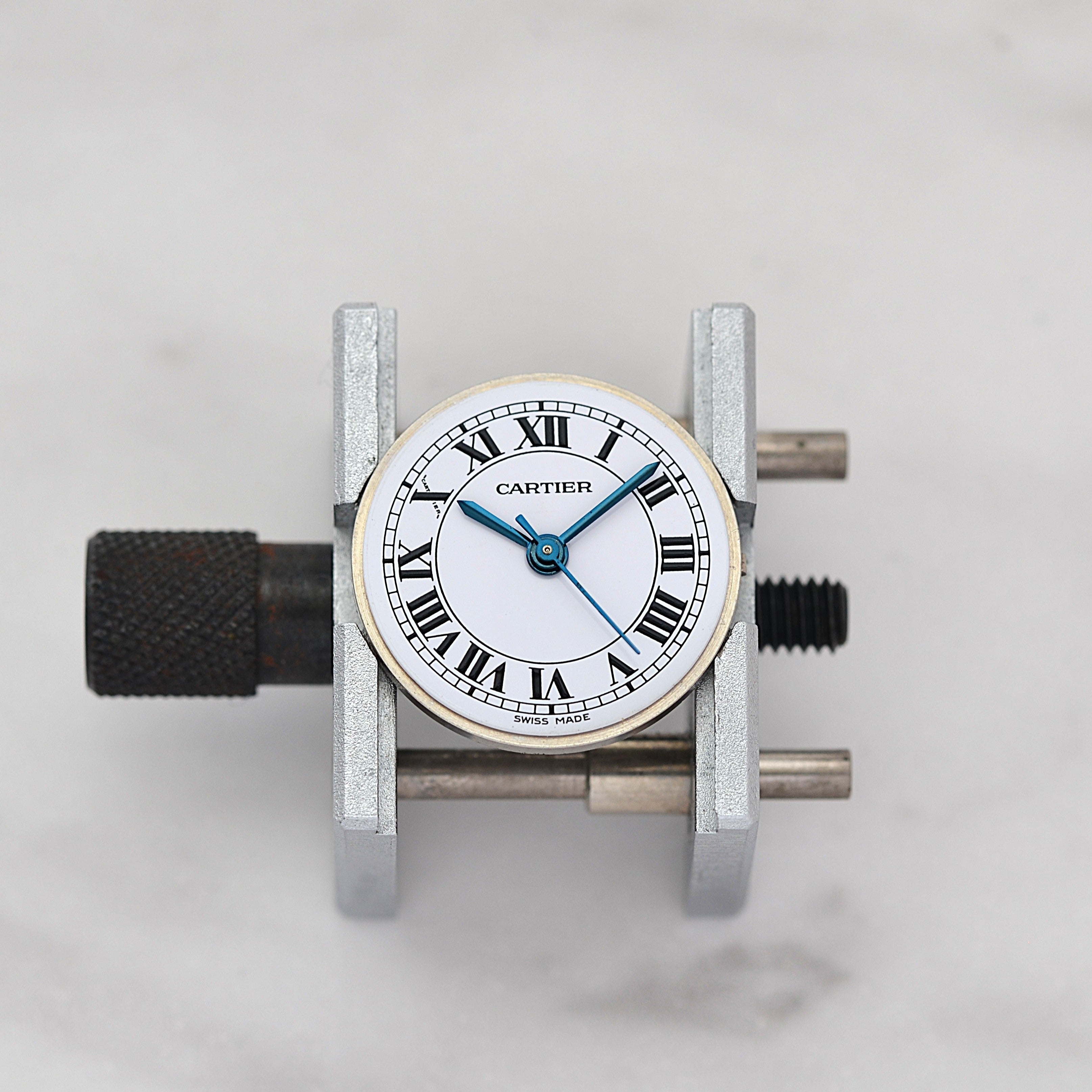 【Cartier】カルティエ サントスオクタゴンSM 18KYG×SS 「SWISS MADE」表記