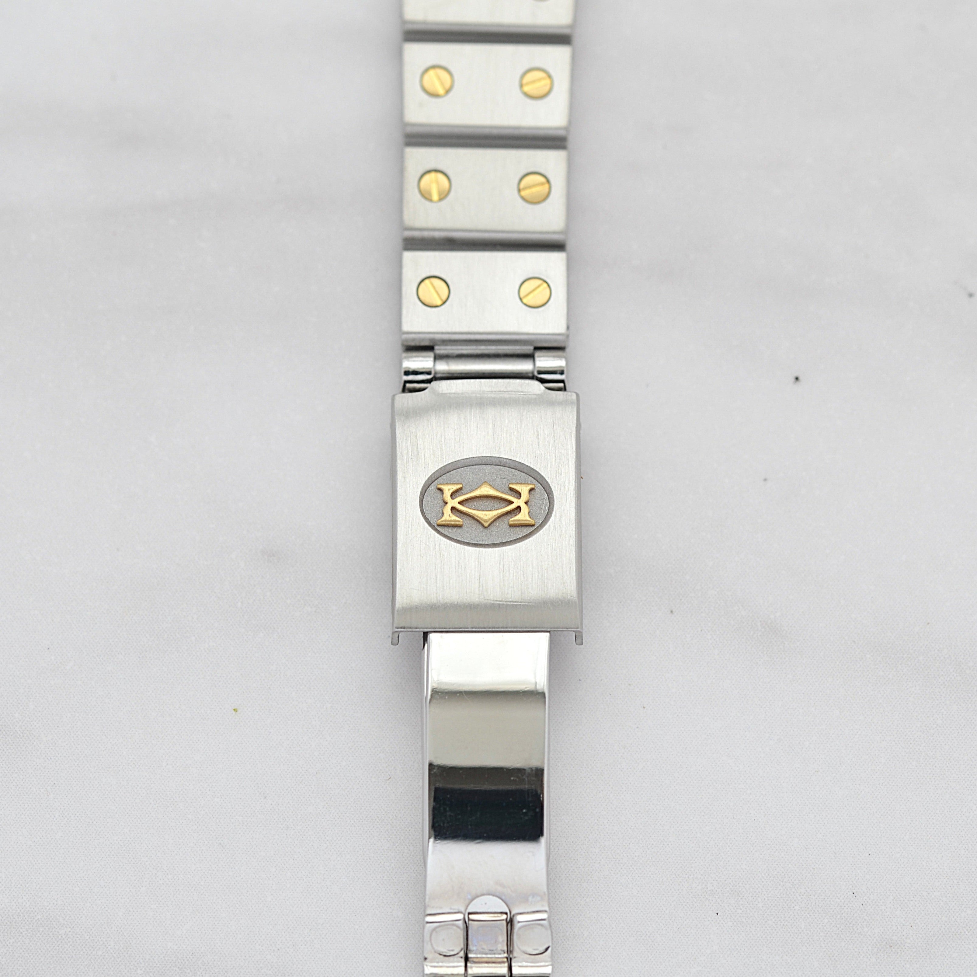 【Cartier】カルティエ サントスオクタゴンSM 18KYG×SS 永久保証書付き