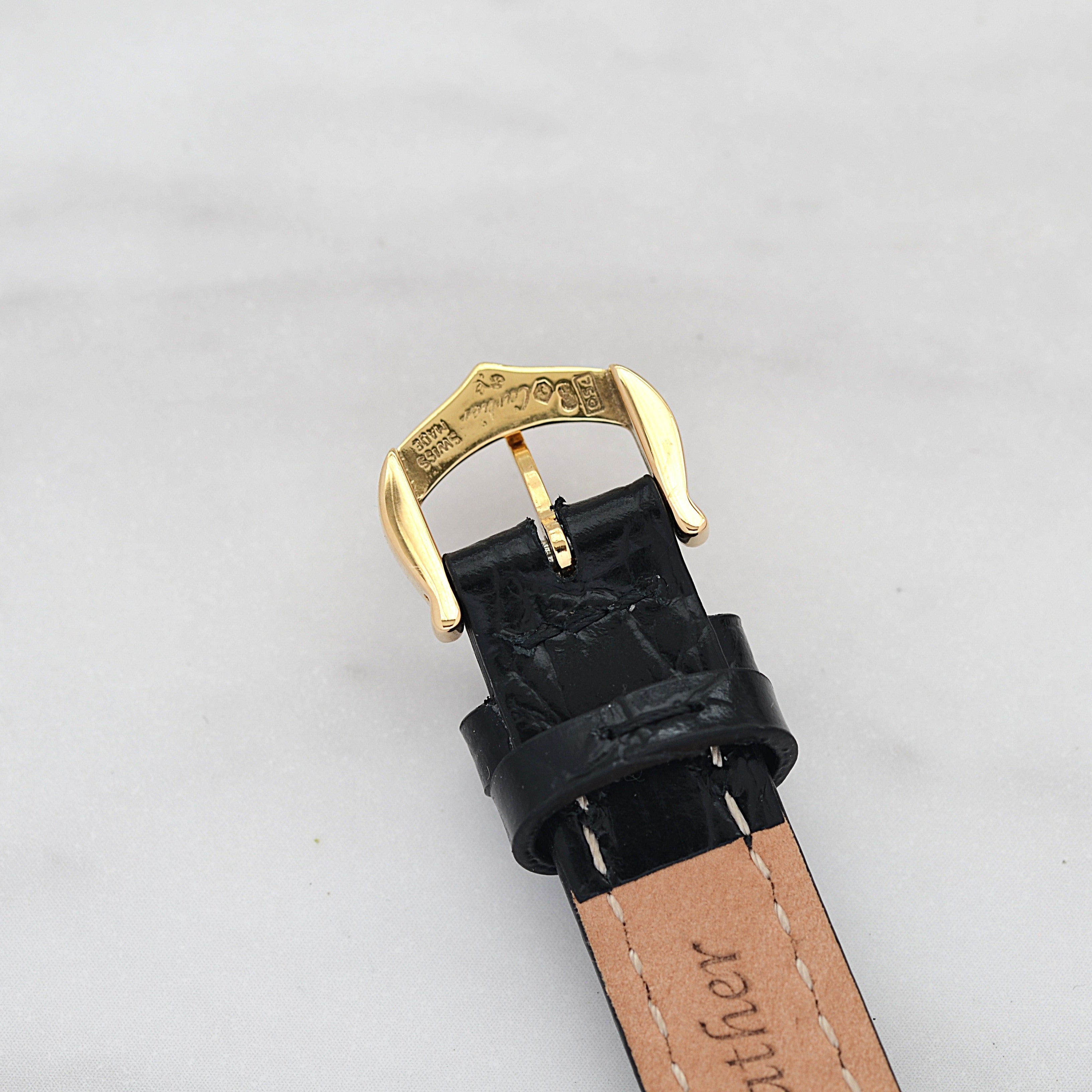 【Cartier】カルティエ タンクアメリカン SM18KYG 付属品付き カルティエコンプリートサービス済み