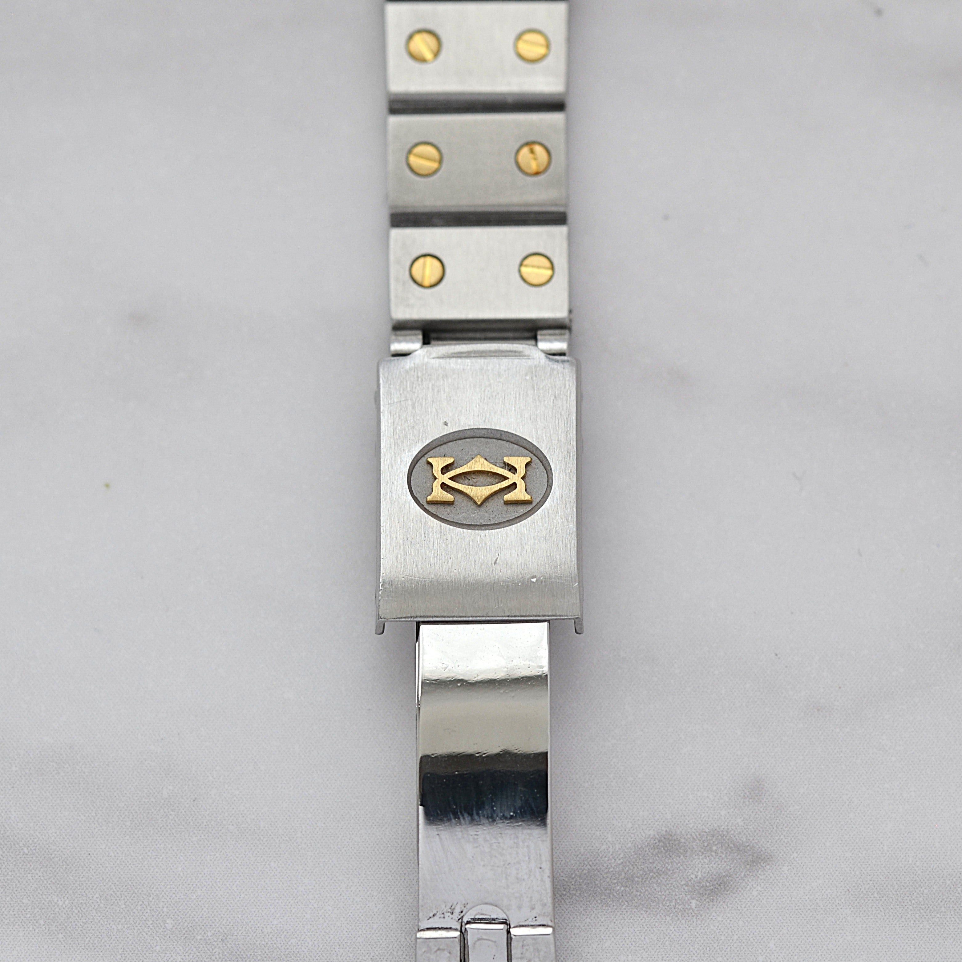 【Cartier】カルティエ サントスオクタゴンSM 18KYG×SS 「SWISS MADE」表記