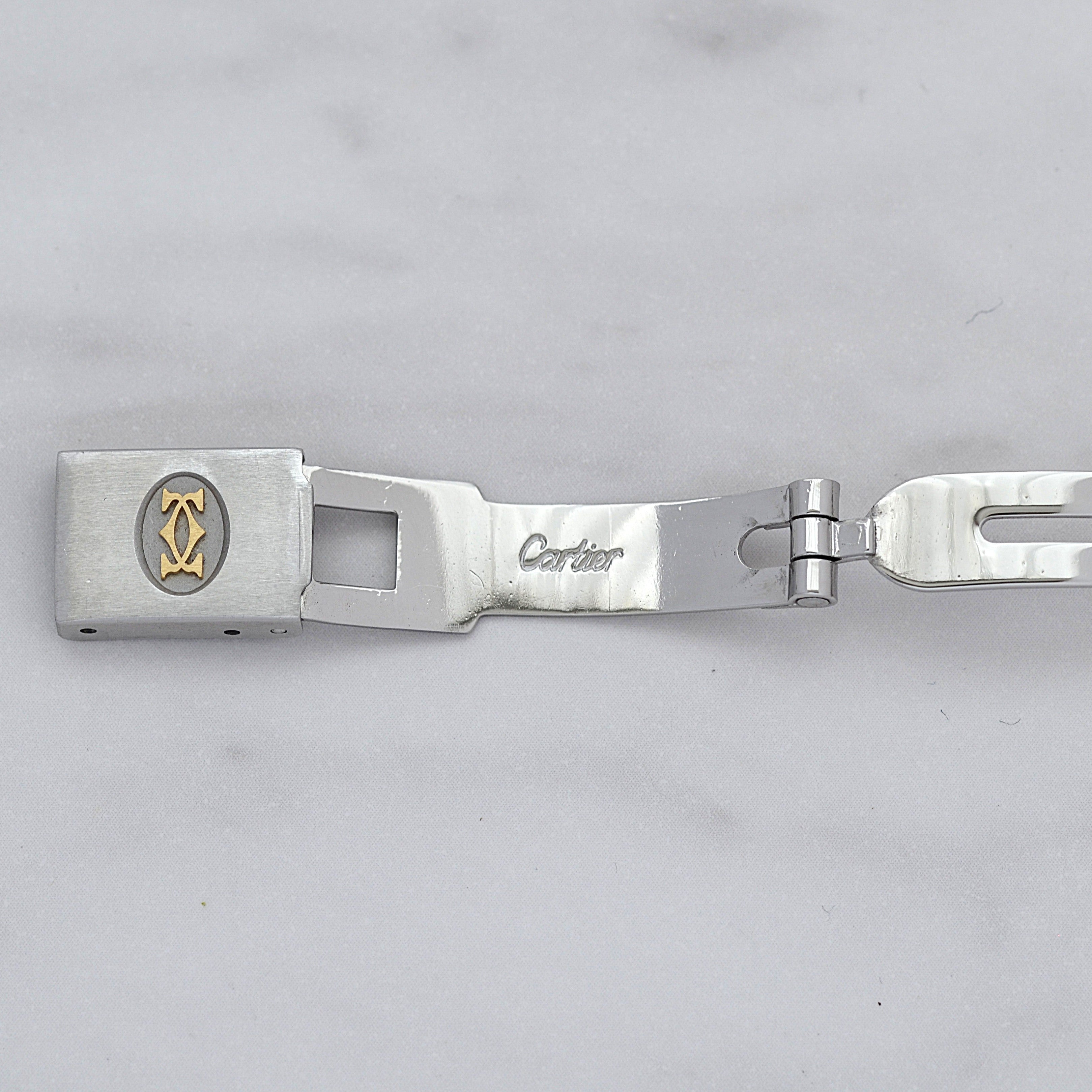 【Cartier】カルティエ サントスオクタゴンSM 18KYG×SS 「SWISS MADE」表記