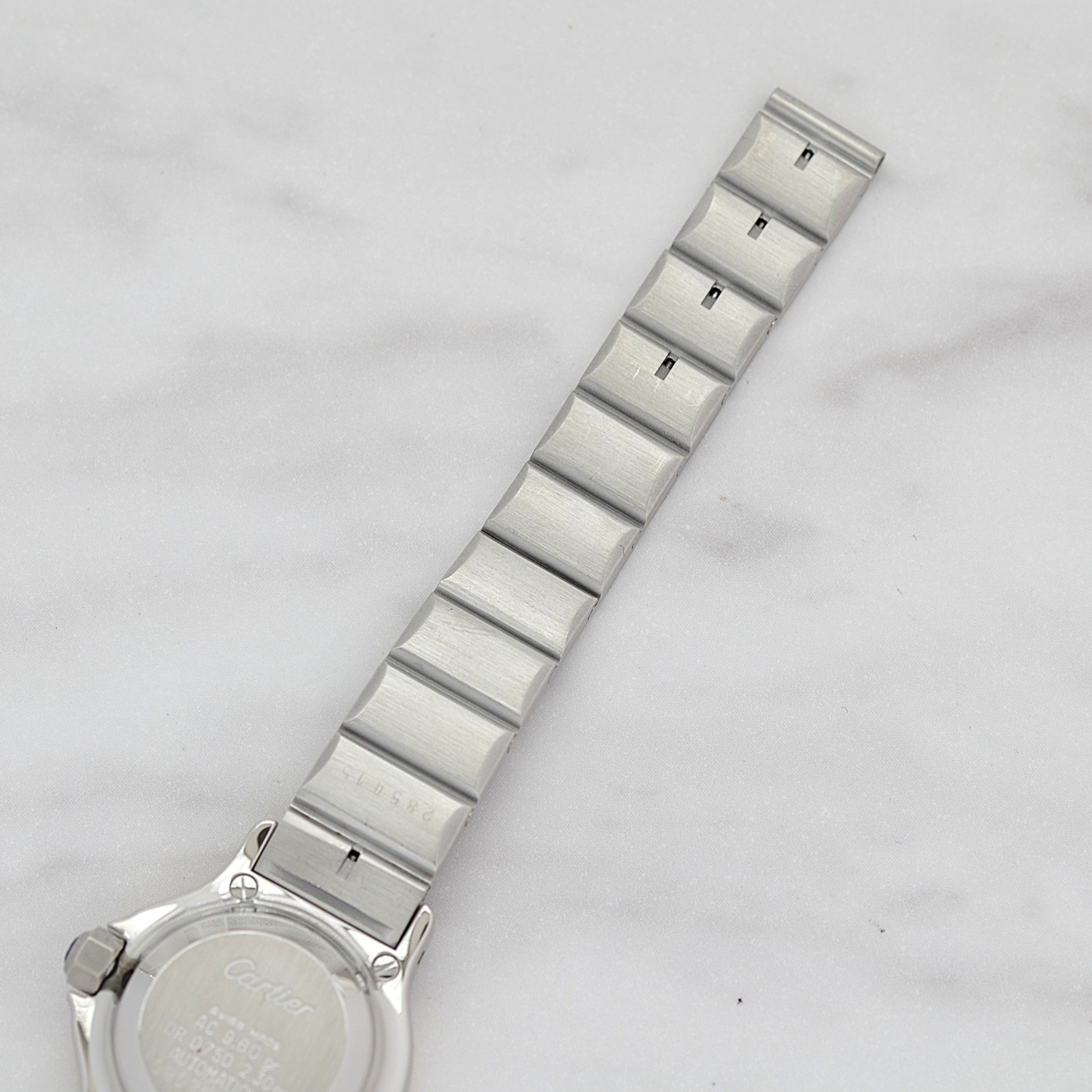 【Cartier】カルティエ サントスオクタゴンSM 18KYG×SS 永久保証書付き