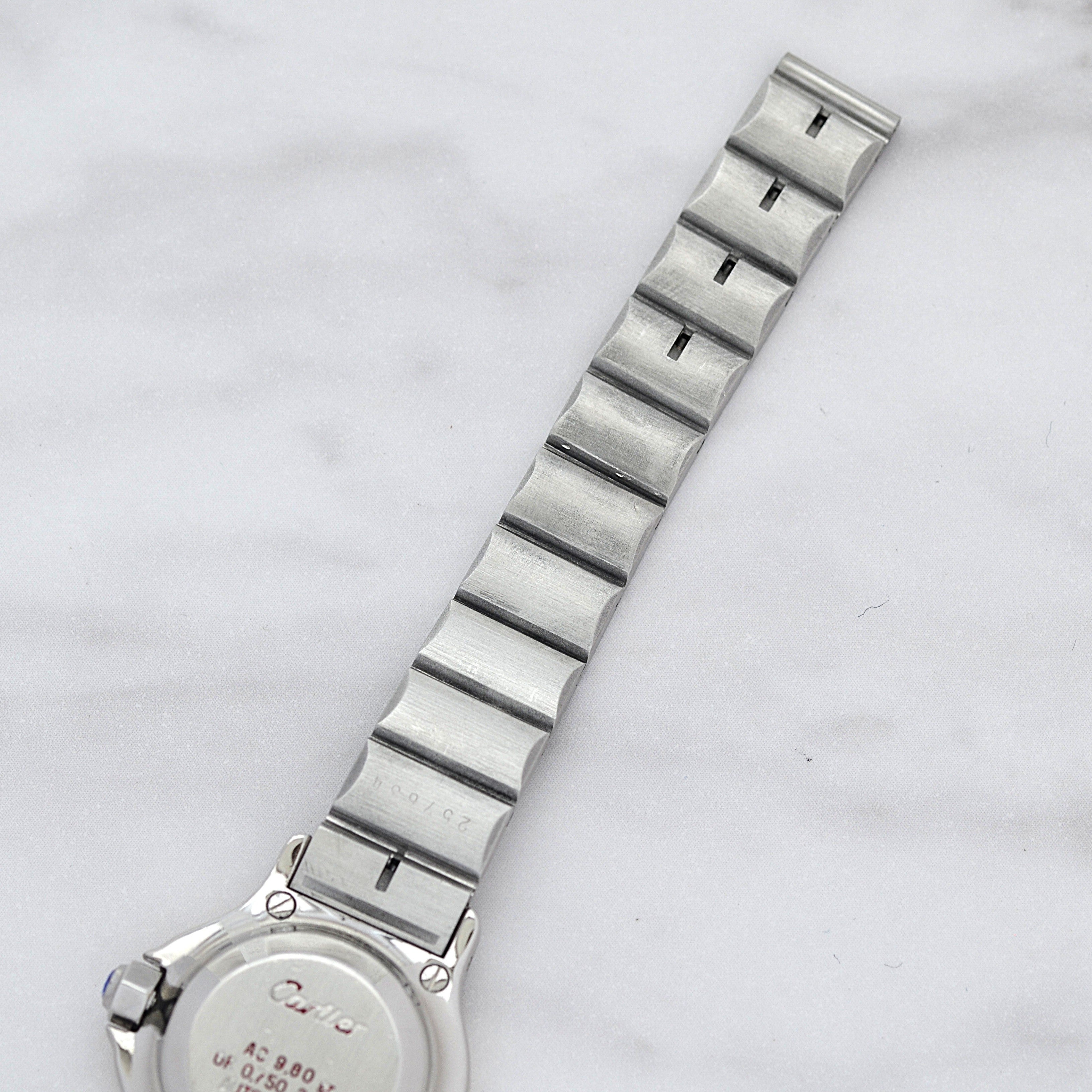 【Cartier】カルティエ サントスオクタゴンSM 18KYG×SS 「SWISS MADE」表記