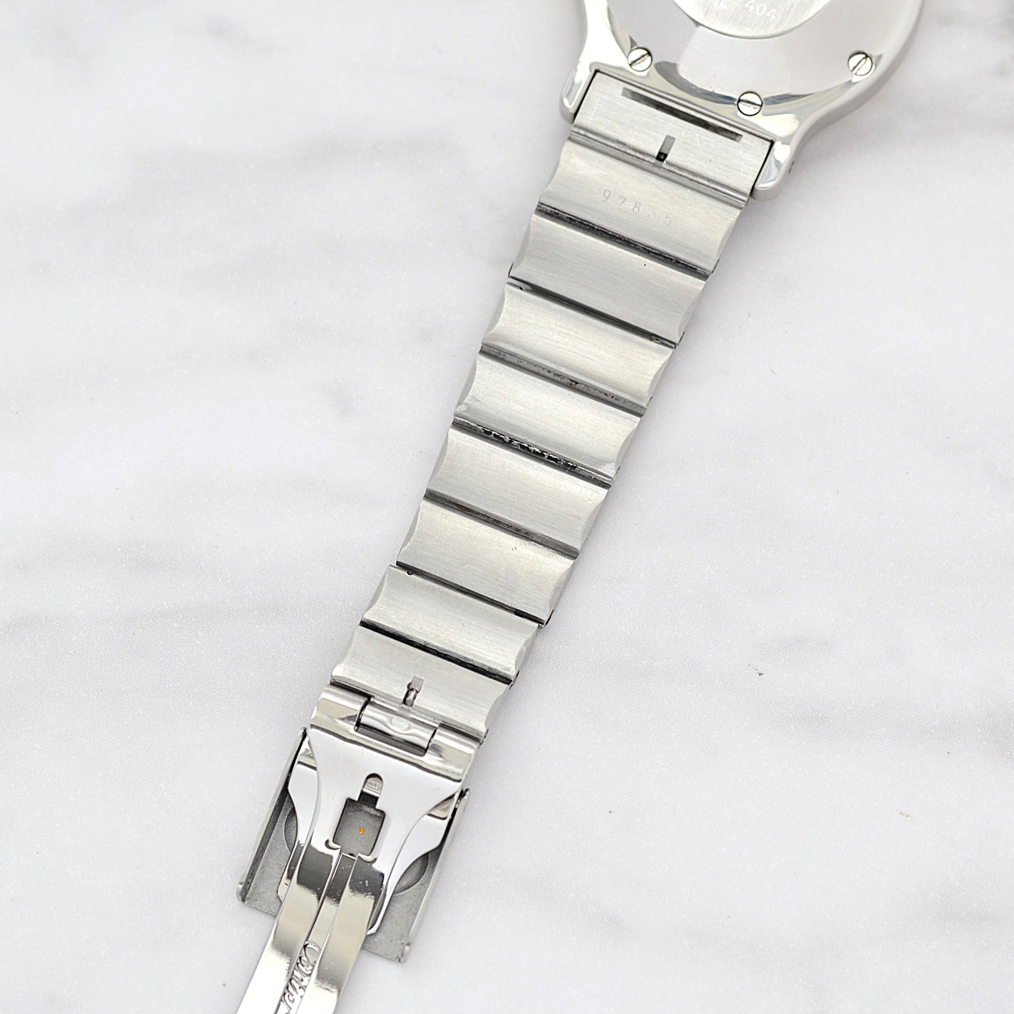 【Cartier】カルティエ サントスオクタゴンLM 18KYG×SS SWISS MADE 表記