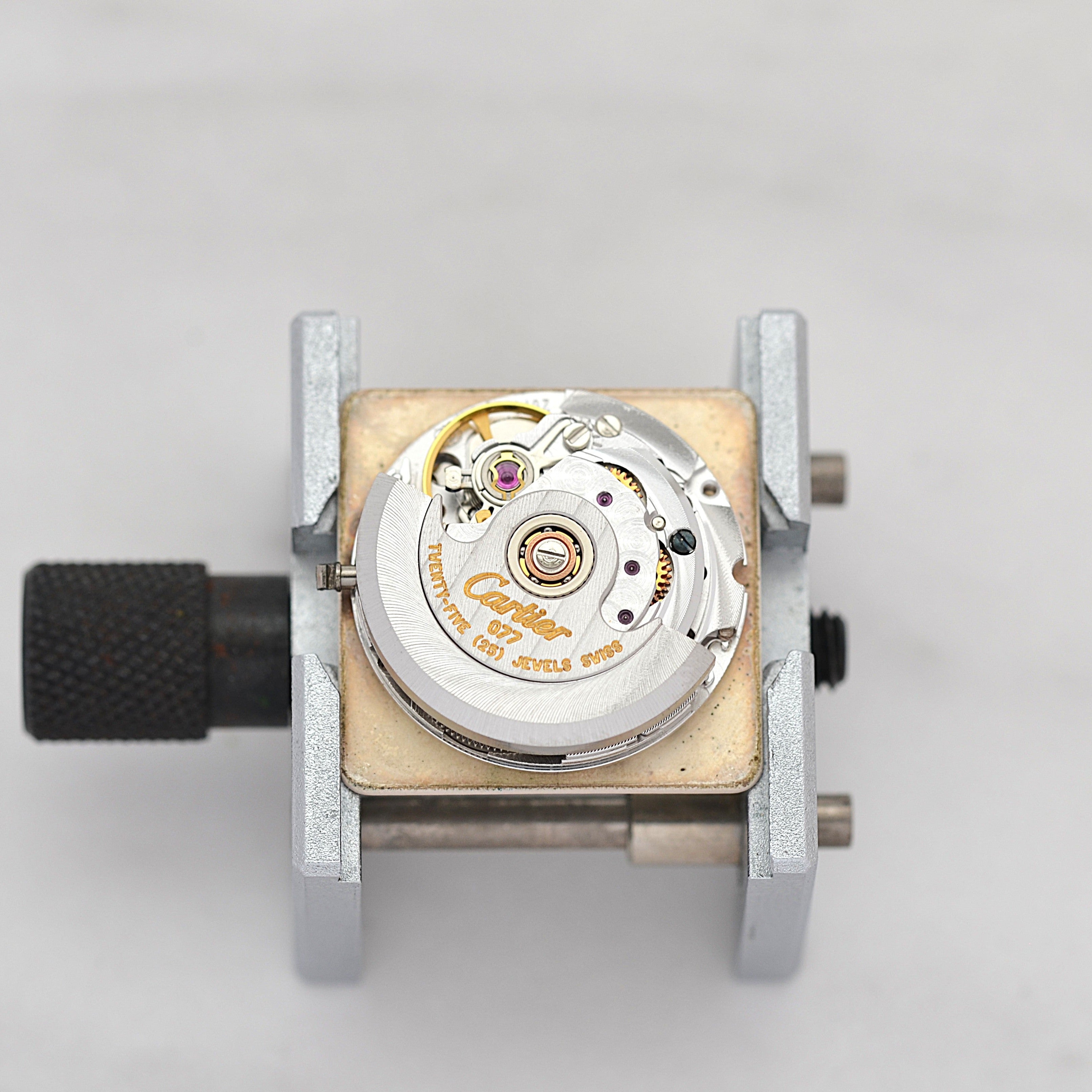 【Cartier】カルティエ サントスガルベLM 18KYG×SS 観音開きバックル