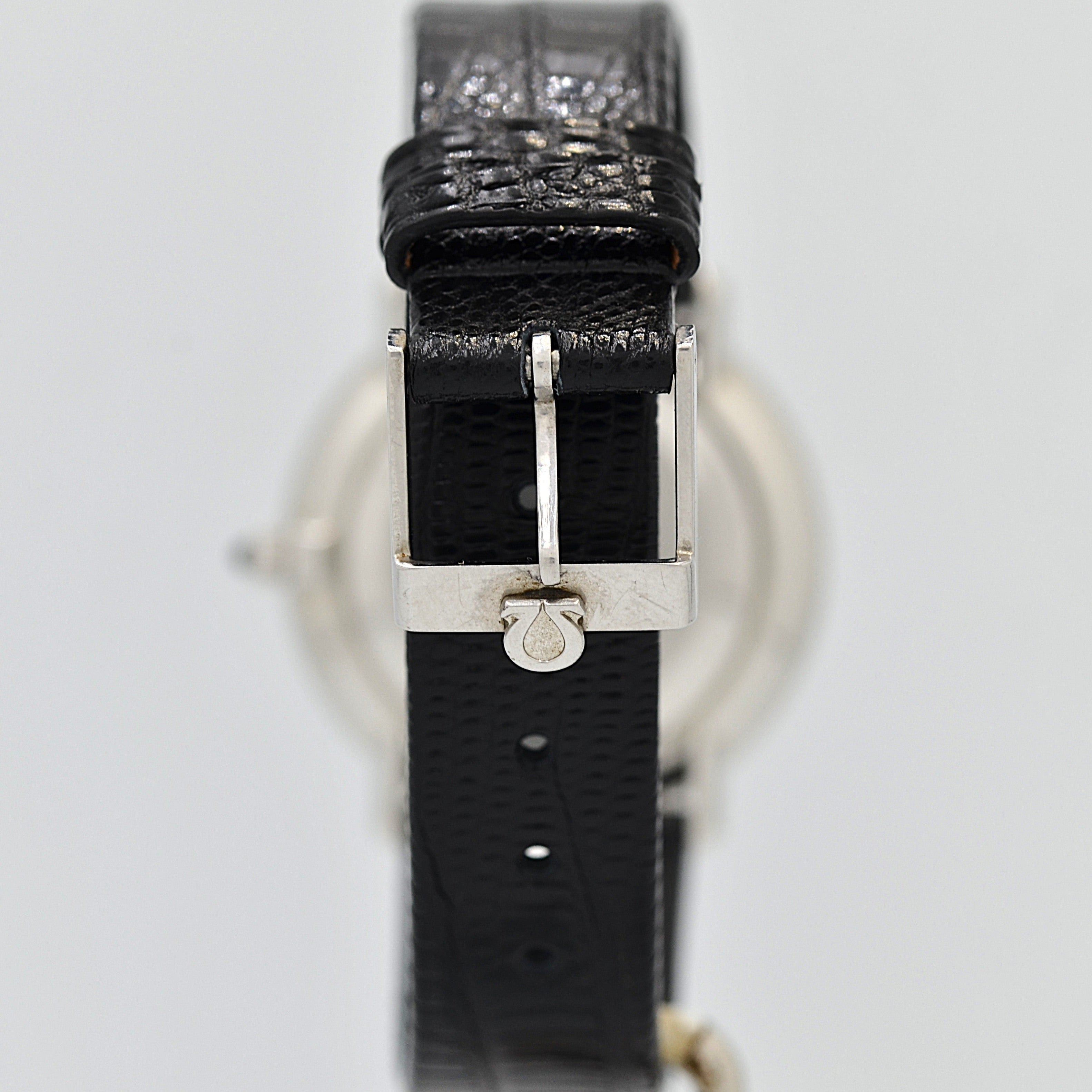 [歐米茄] 歐米茄碟飛系列 SS 圓灰 附正品扣