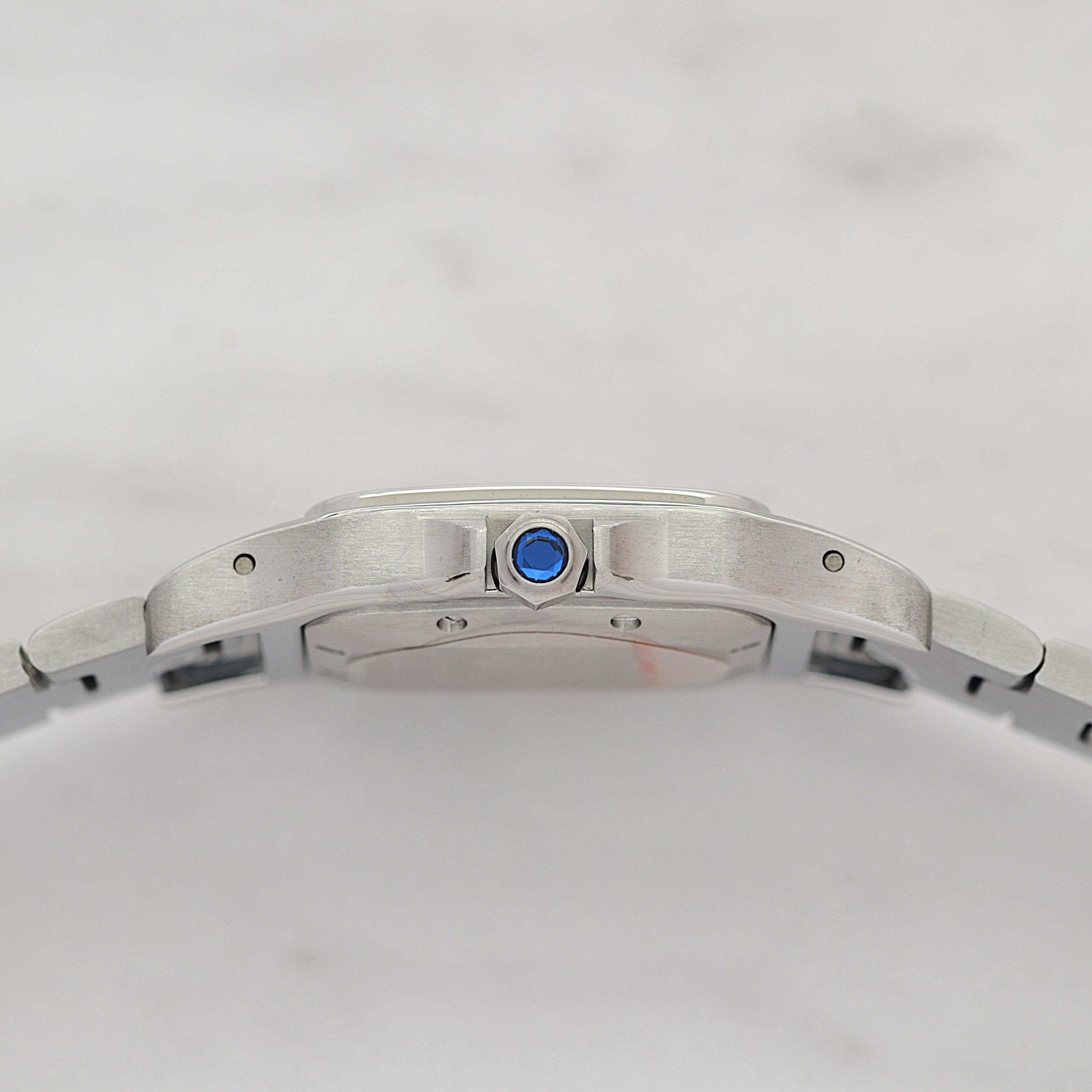 [Cartier] Cartier Santos Galbe LM Late Model Stainless Steel Cartier Complete Service