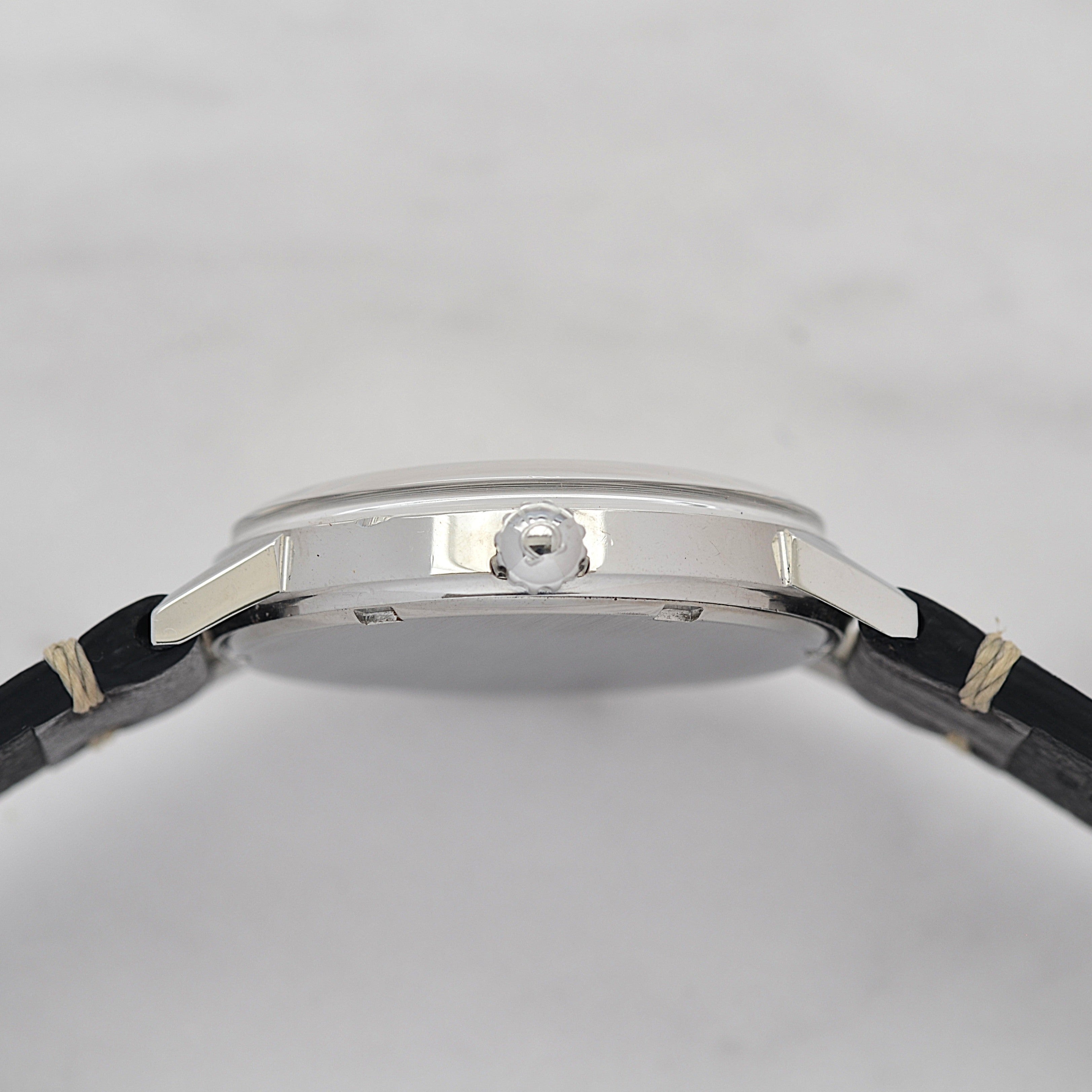 [Omega] 歐米茄日內瓦 SS 圓形銀帶正品扣