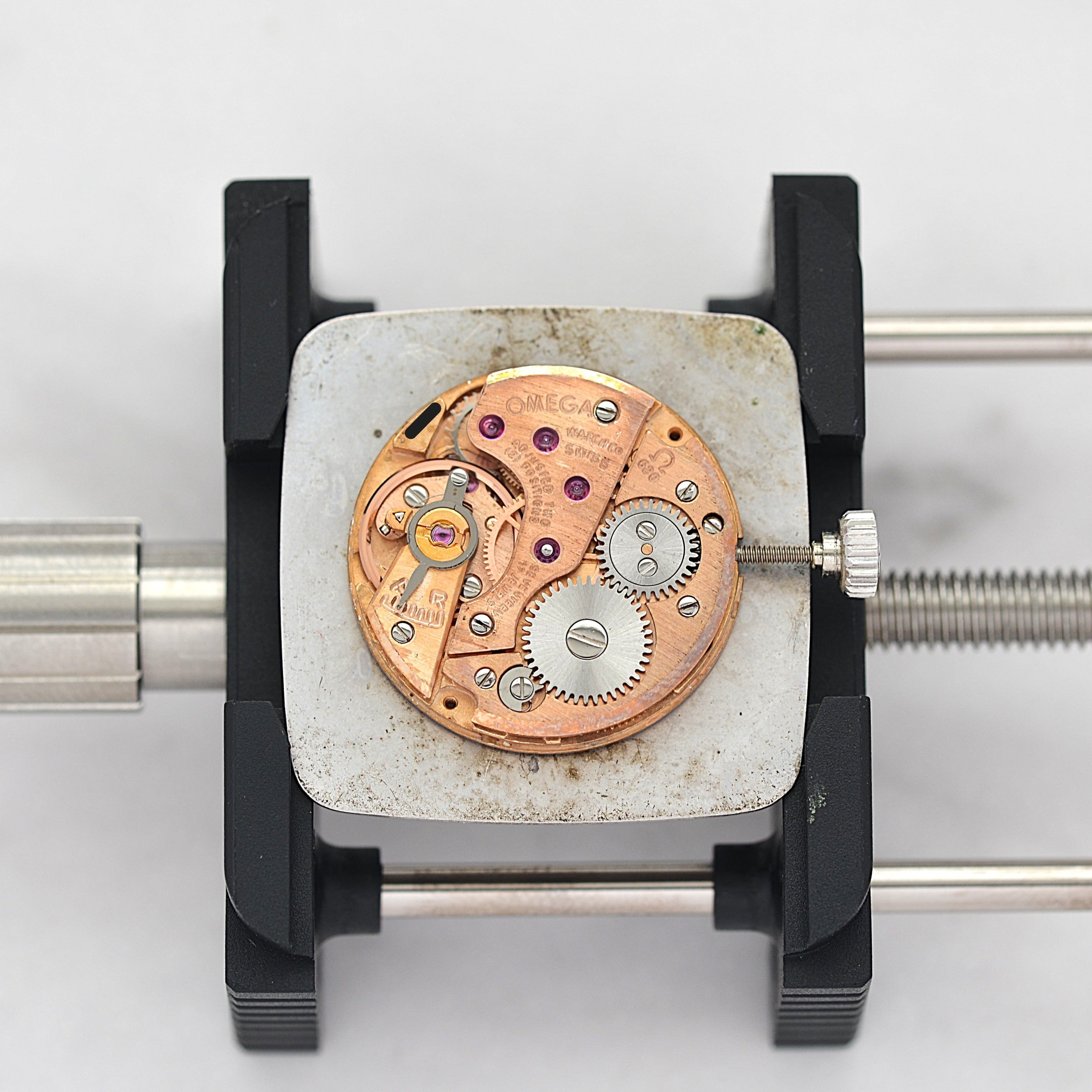 [Omega] 歐米茄日內瓦 WGP 方形銀色男士尺寸附正品扣