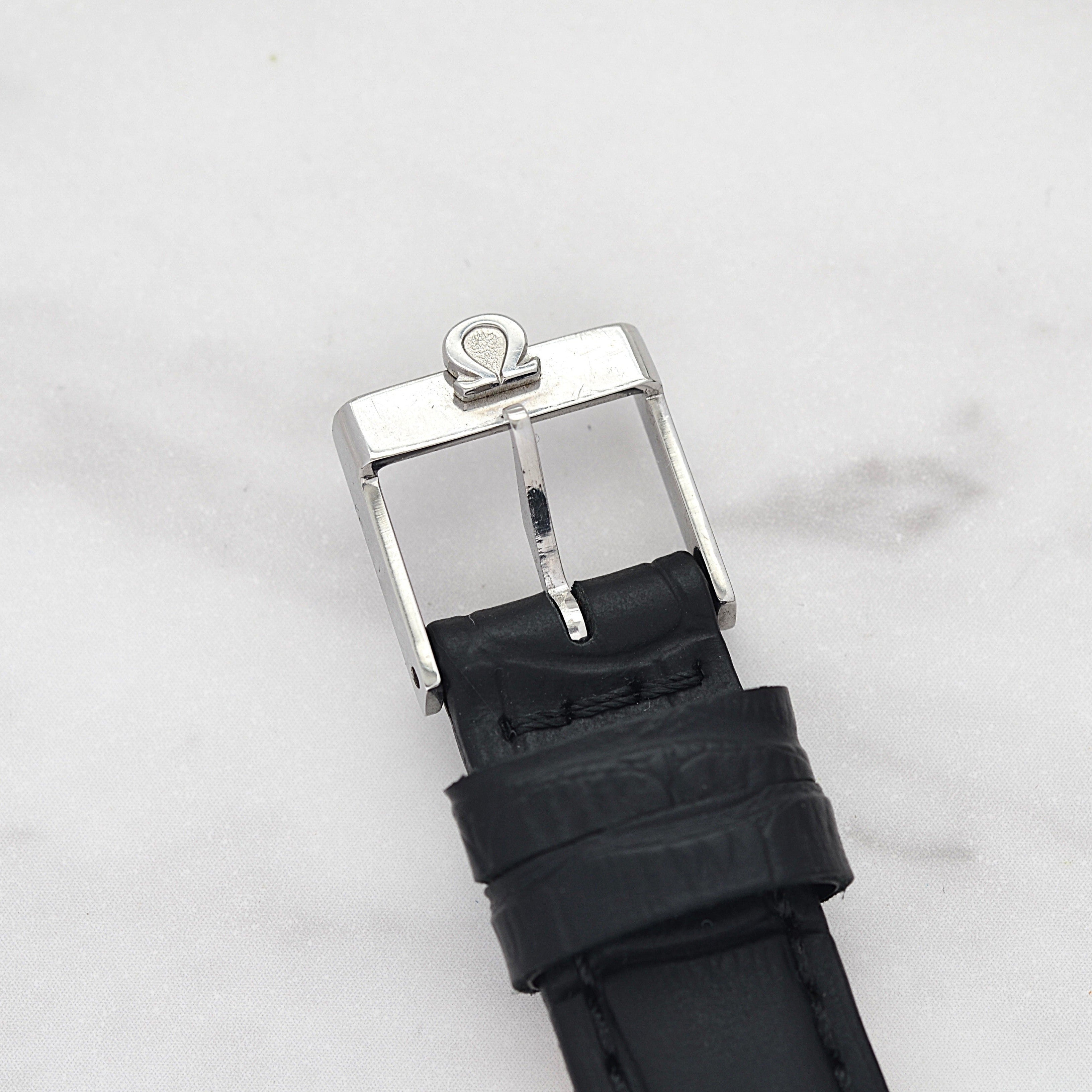 [Omega] 歐米茄日內瓦 WGP 方形銀色男士尺寸附正品扣