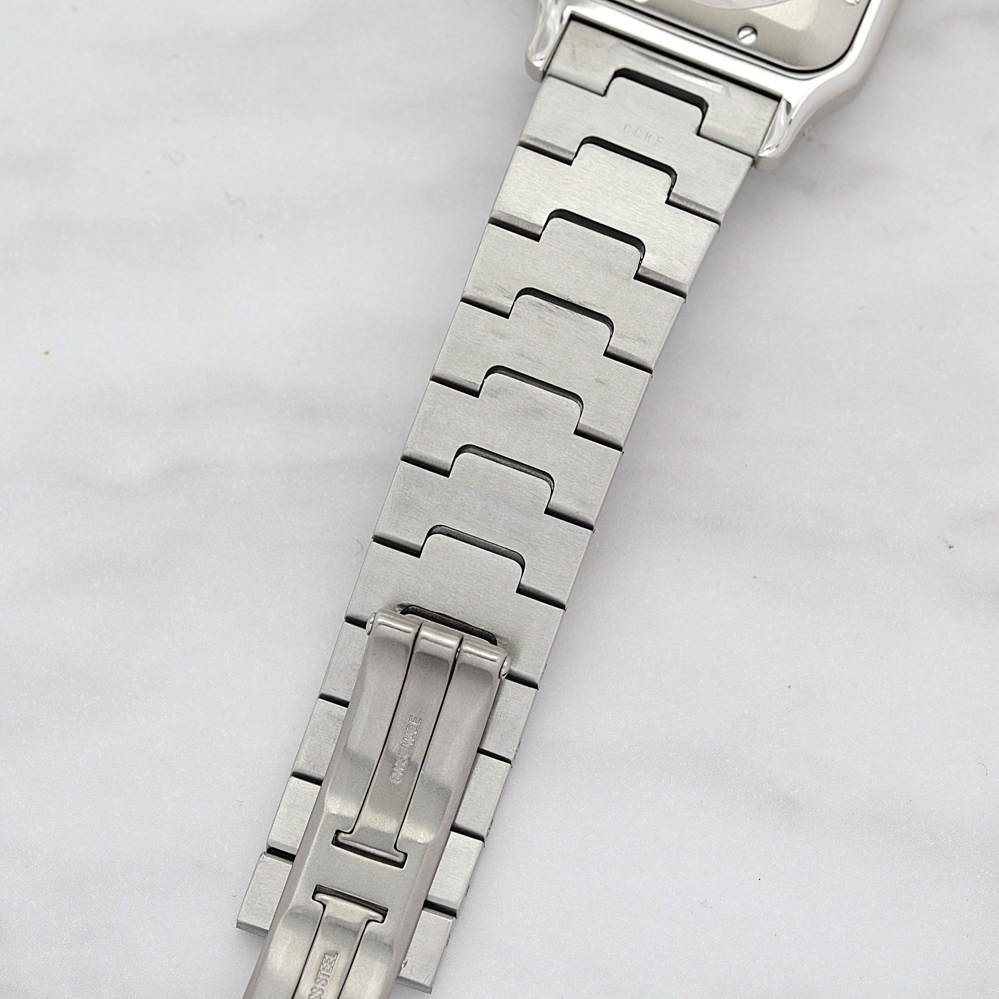 [Cartier] Cartier Santos Galbe LM Late Model Stainless Steel Cartier Complete Service