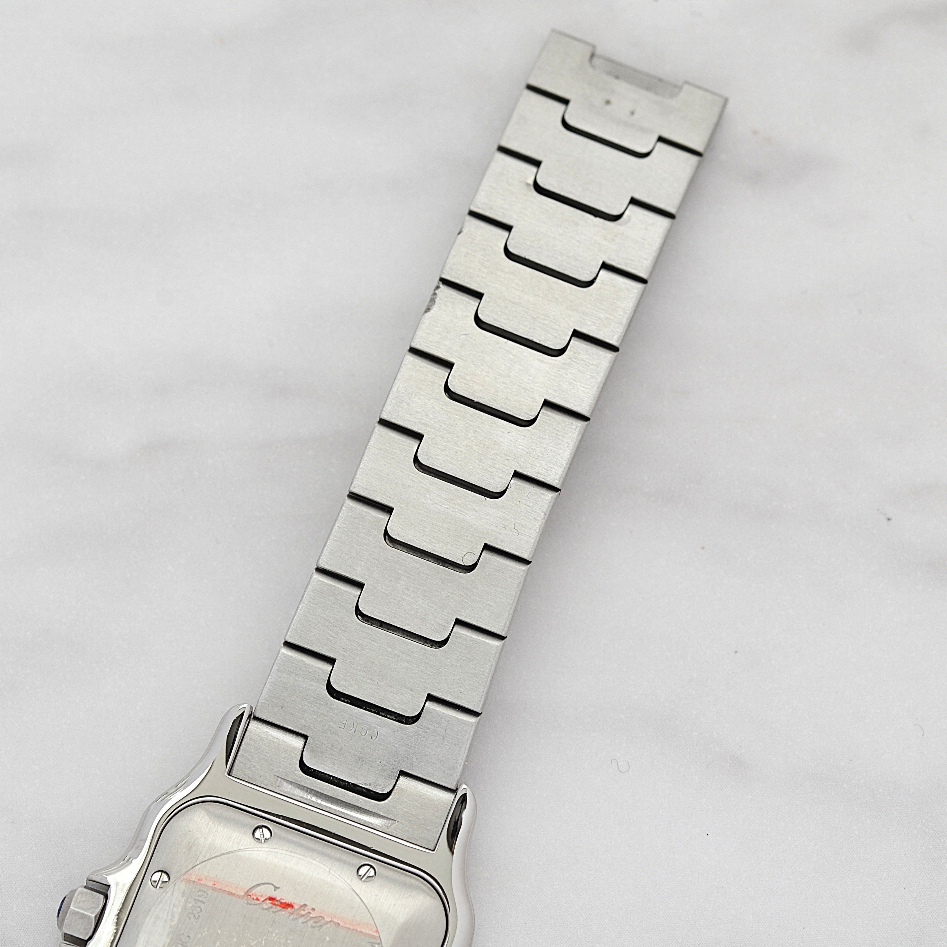 [Cartier] Cartier Santos Galbe LM Late Model Stainless Steel Cartier Complete Service