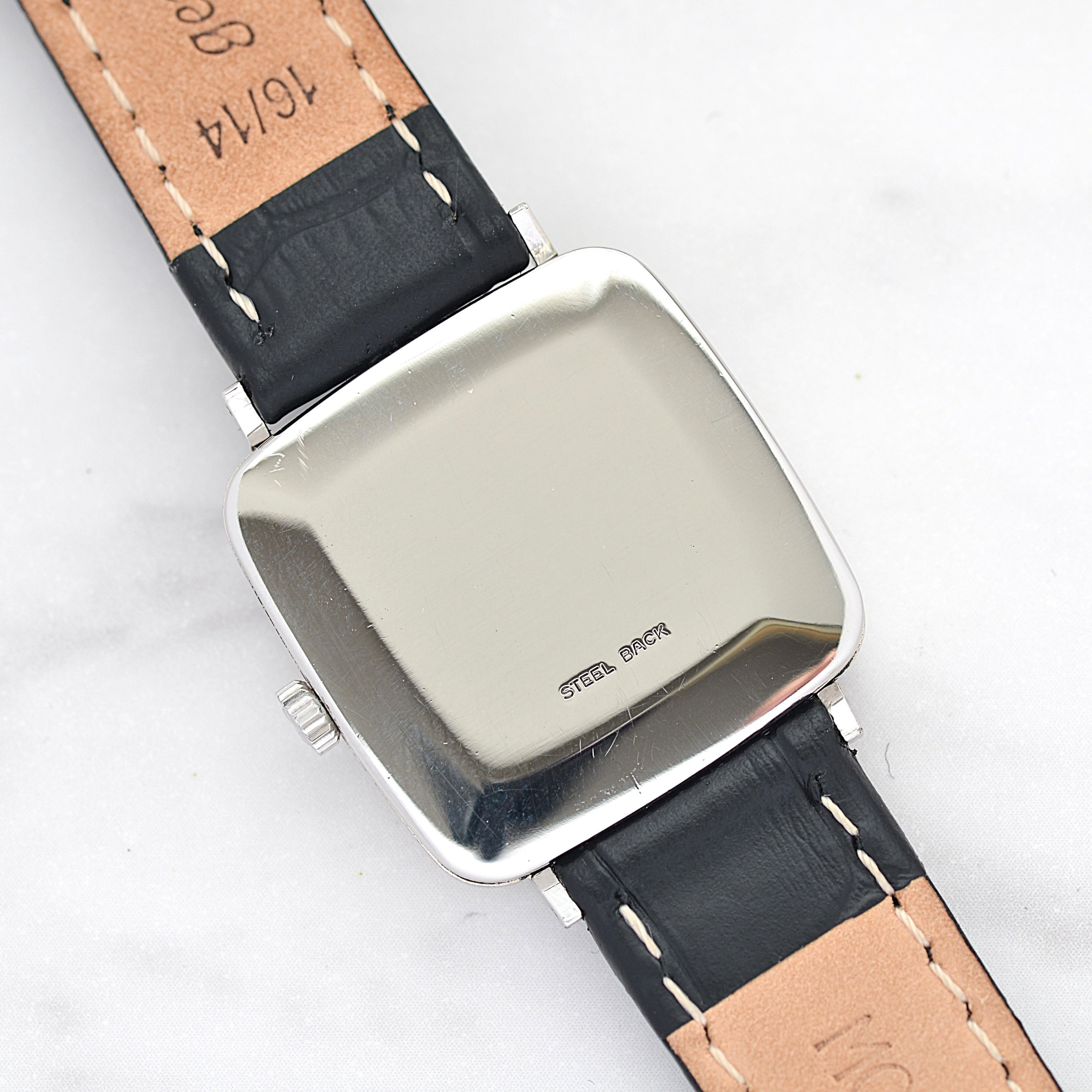 [Omega] 歐米茄日內瓦 WGP 方形銀色男士尺寸附正品扣