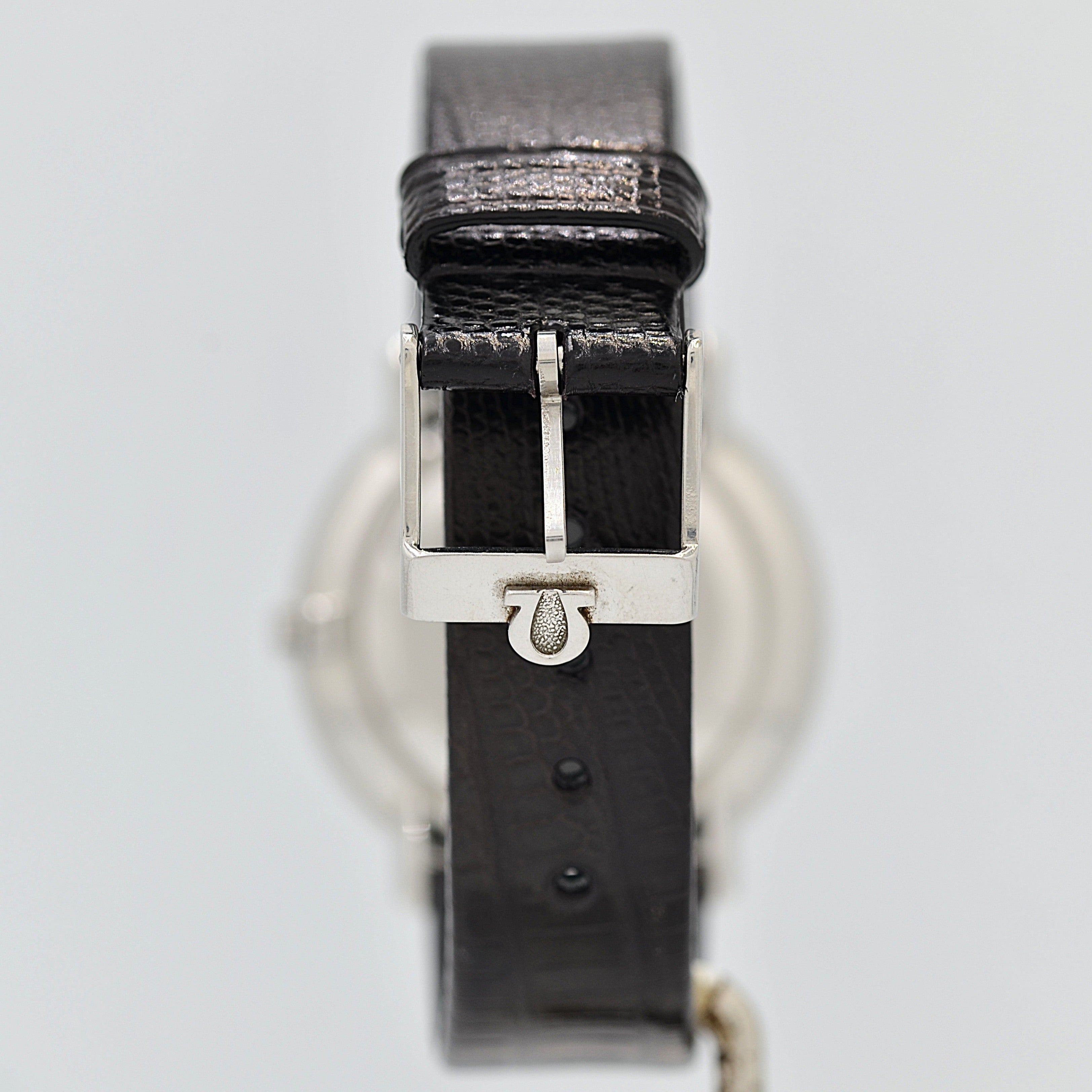 【OMEGA】オメガ デヴィル SS ラウンド フラワーダイヤル 純正尾錠付き