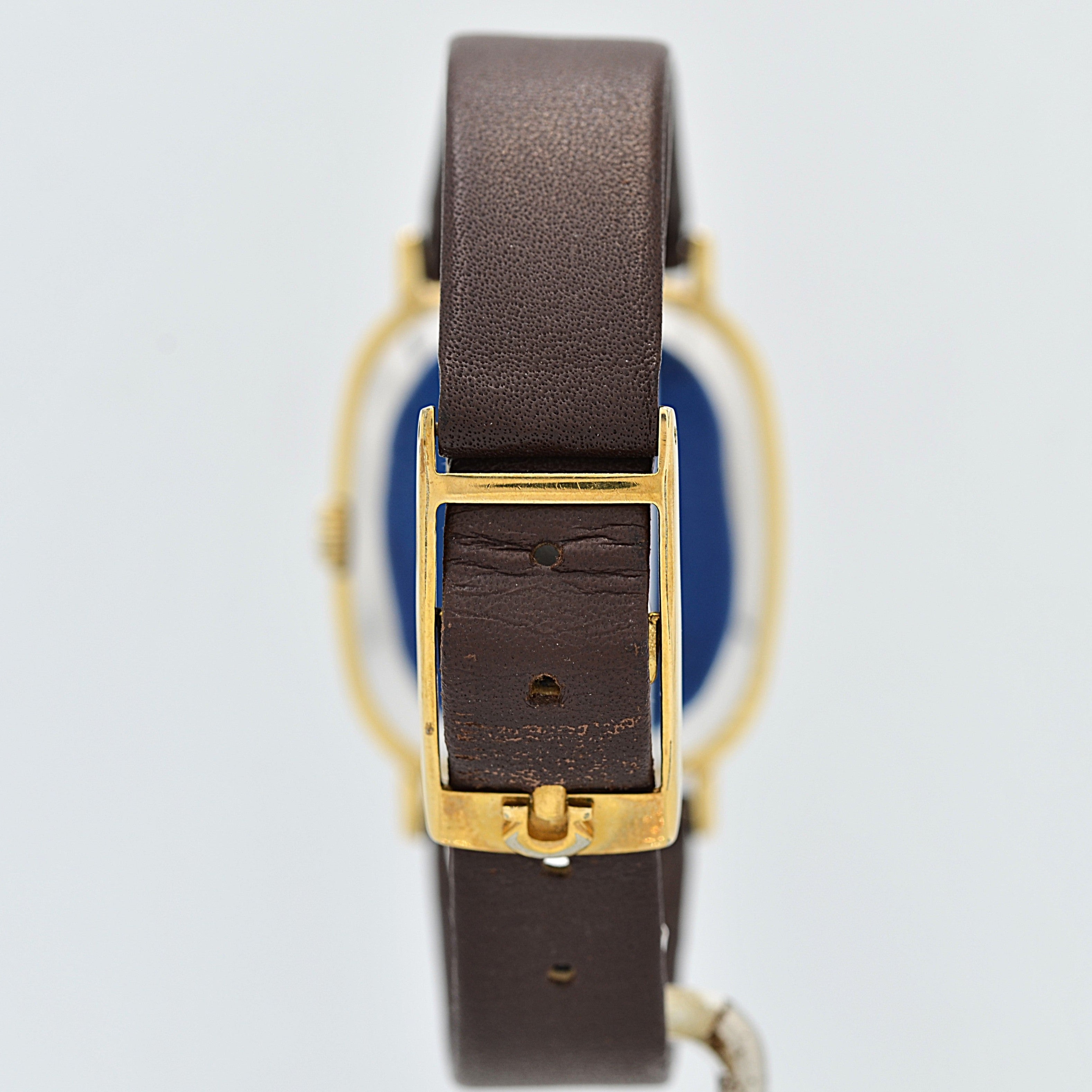 [Omega] 歐米茄碟飛系列GP橢圓形錶殼金色全新庫存