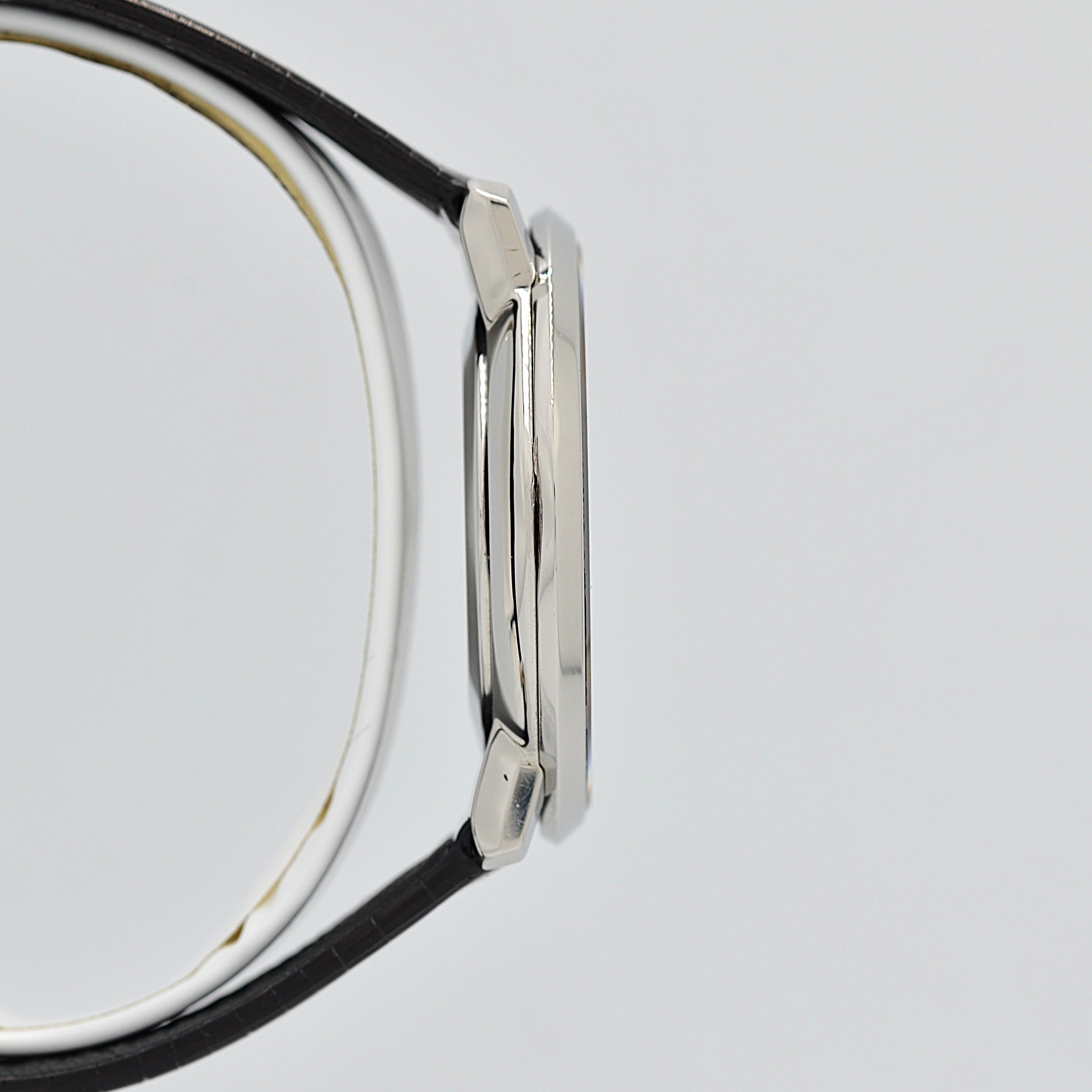 【OMEGA】オメガ デヴィル SS ラウンド フラワーダイヤル 純正尾錠付き