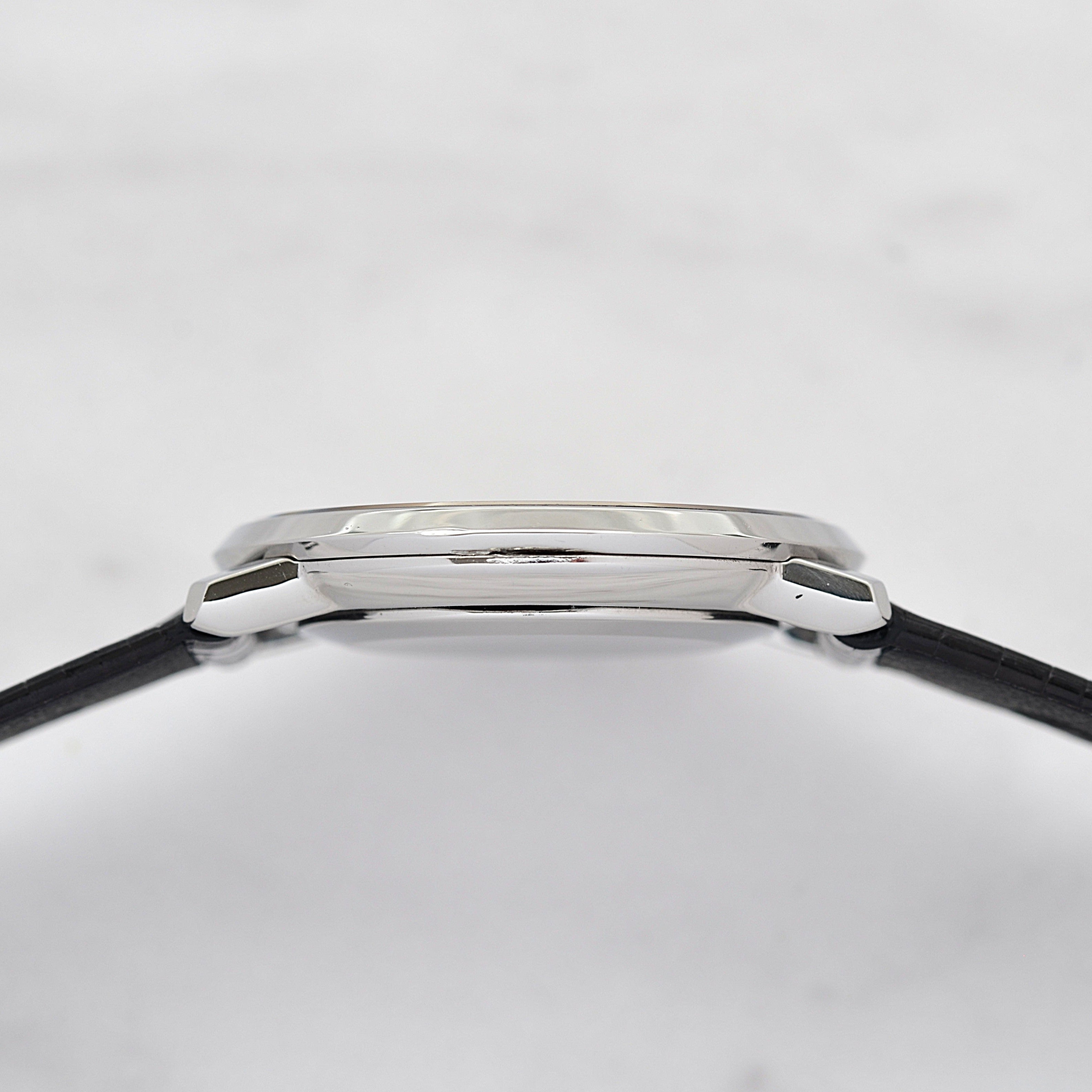 【OMEGA】オメガ デヴィル SS ラウンド フラワーダイヤル 純正尾錠付き