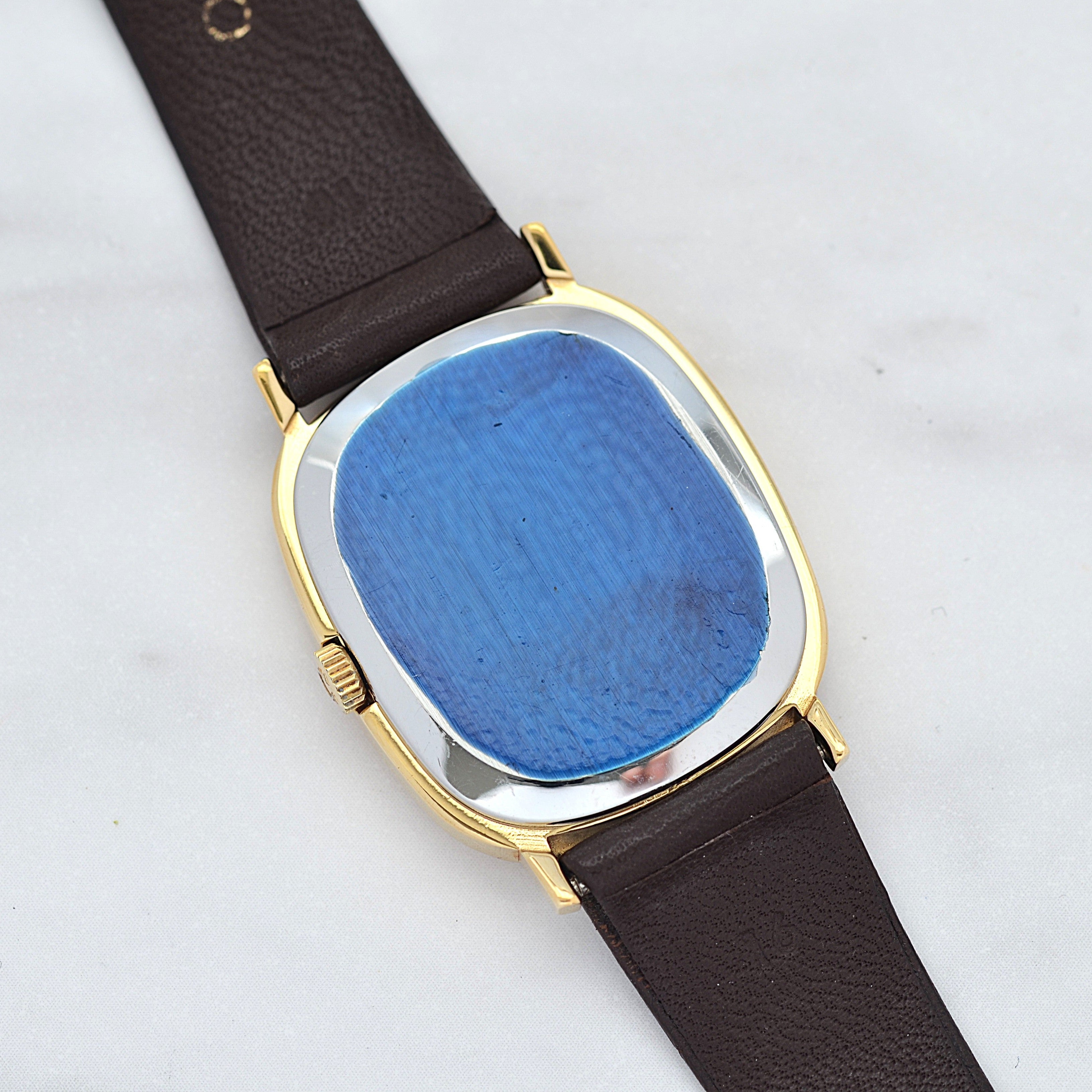 [Omega] 歐米茄碟飛系列GP橢圓形錶殼金色全新庫存